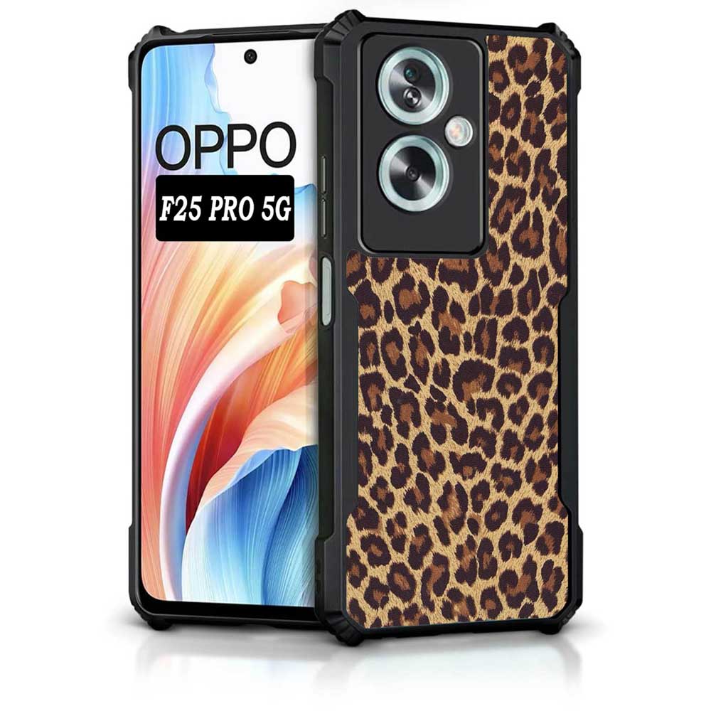 Coberta Back Cover For OPPO F25 Pro 5G Back Cover Case - Animal Print yellow and black PT99 D11144