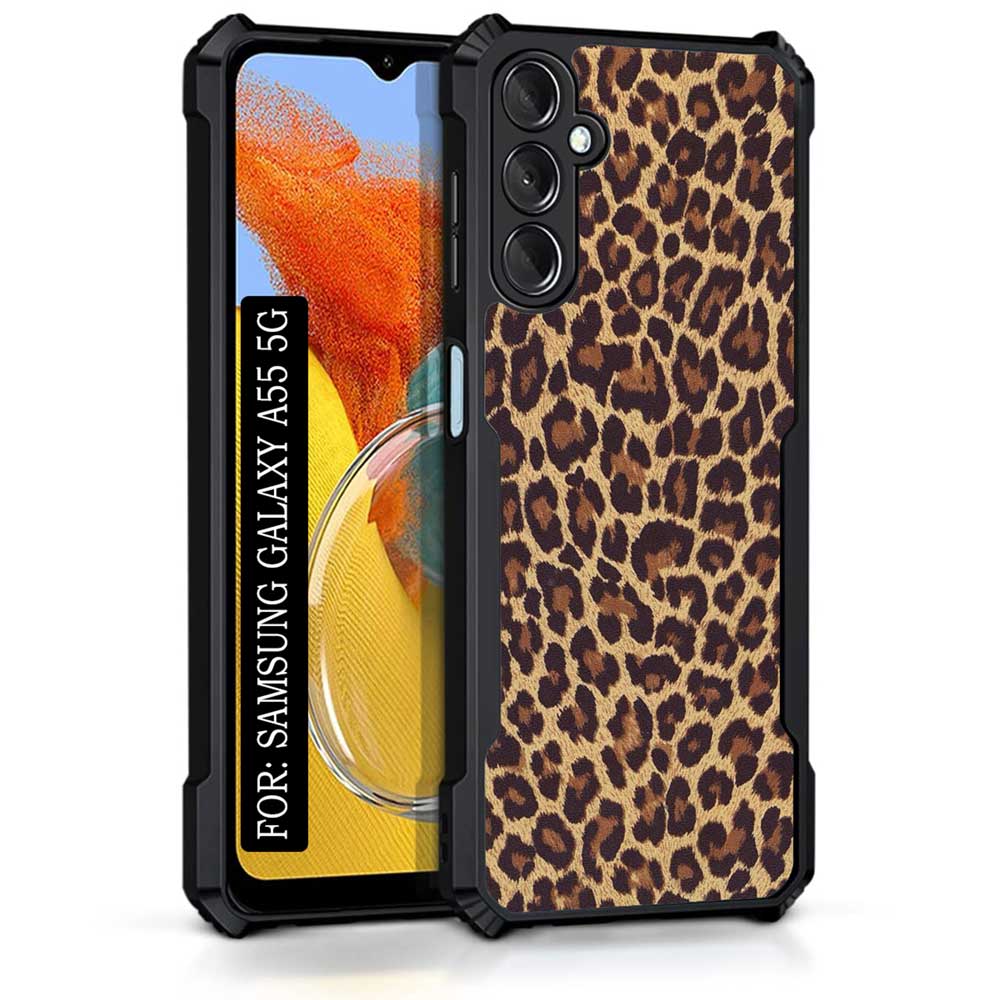 Coberta Back Cover For Samsung Galaxy A55 5G Back Cover Case - Animal Print yellow and black PT99 D11144