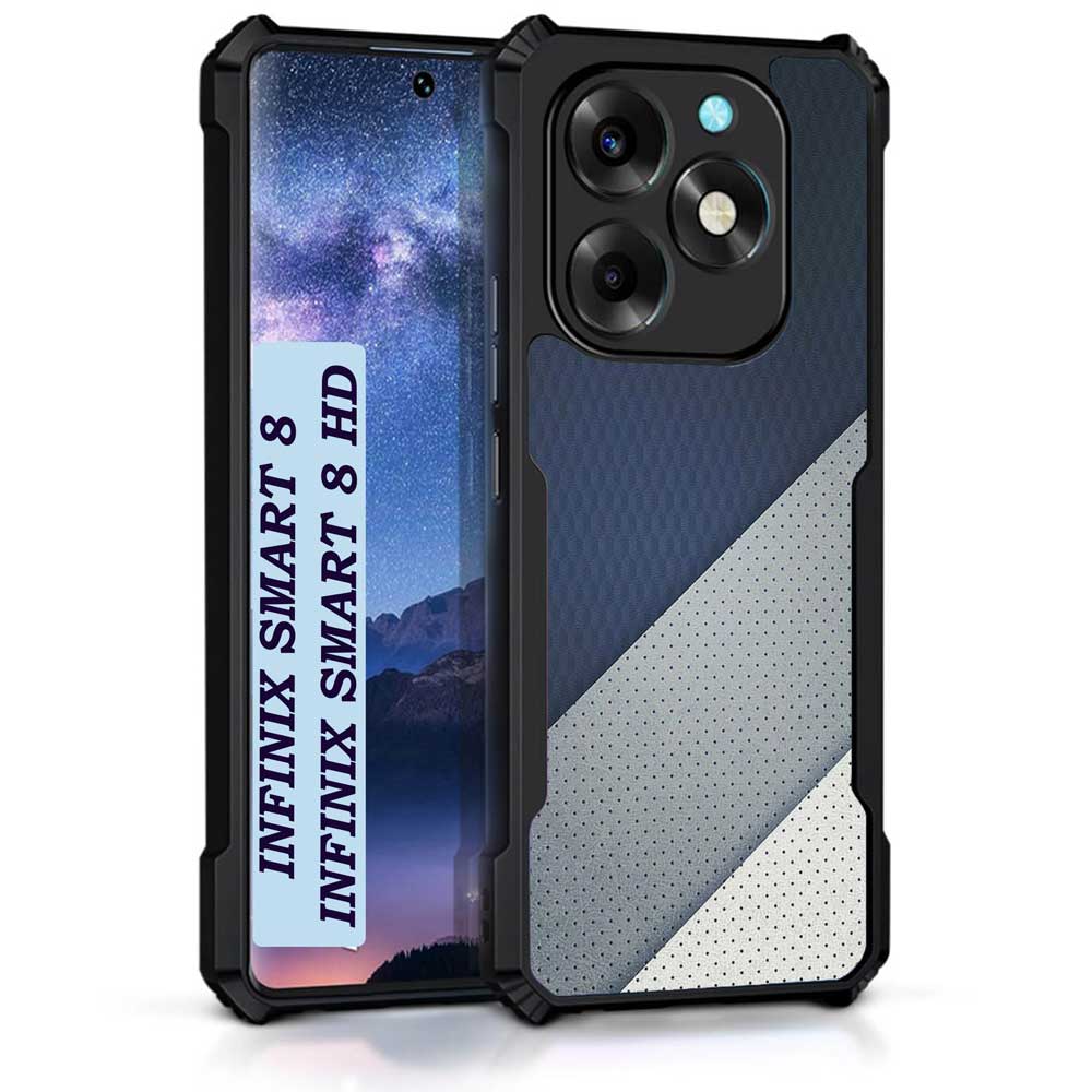 Coberta Back Cover For Infinix Smart 8 Back Cover Case - 3D small dots abstract pattern PT99 D12614