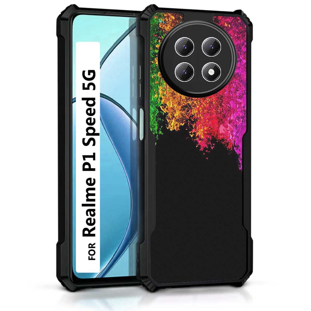 Coberta Back Cover For Realme P1 Speed 5G Back Cover Case - Colorful flowing waves PT99 D12109