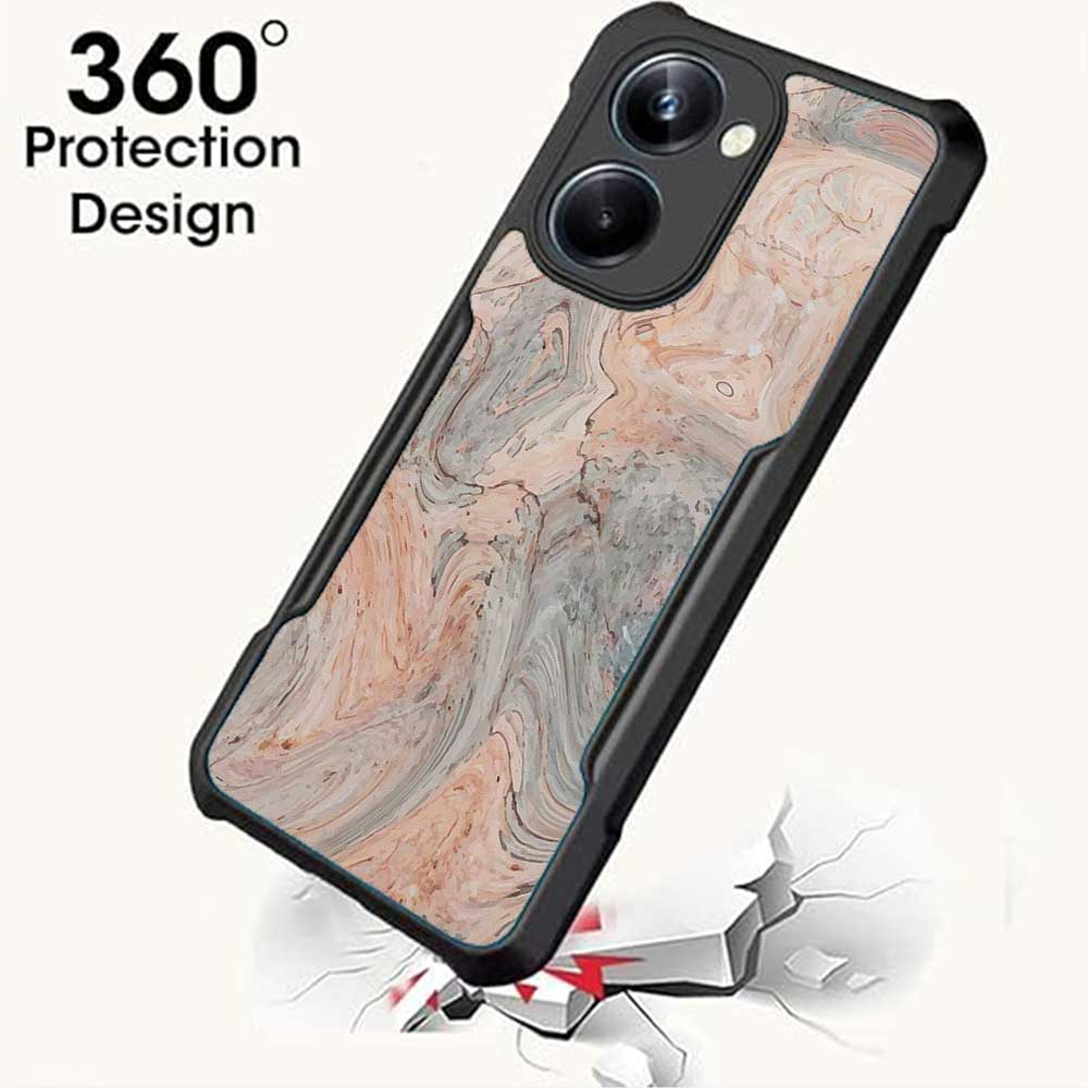 Coberta Back Cover For Vivo Y36 Back Cover Case - Natural Bright marble PT99 D12251