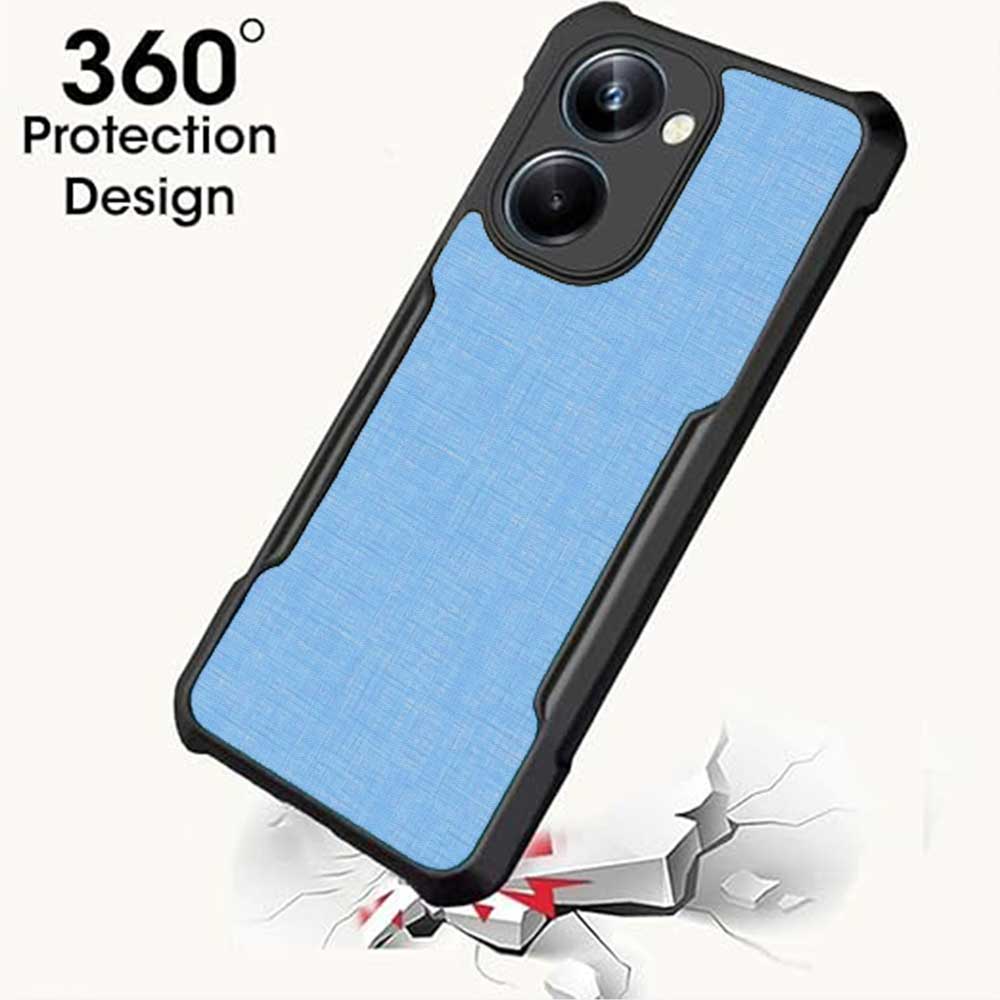 Coberta Back Cover For Vivo Y36 Back Cover Case - Plain Blue PT99 D12674