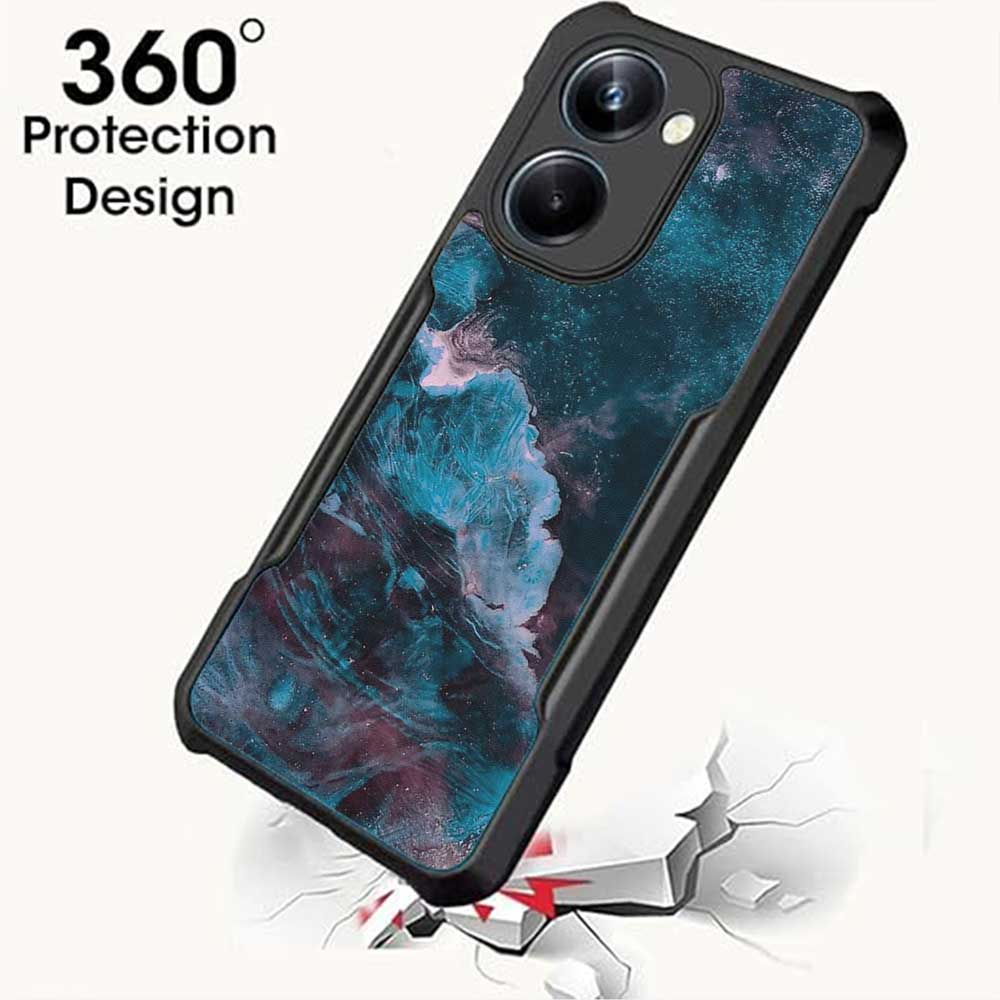 Coberta Back Cover For Vivo Y36 Back Cover Case - Night sky deep blue pattern PT99 D13068
