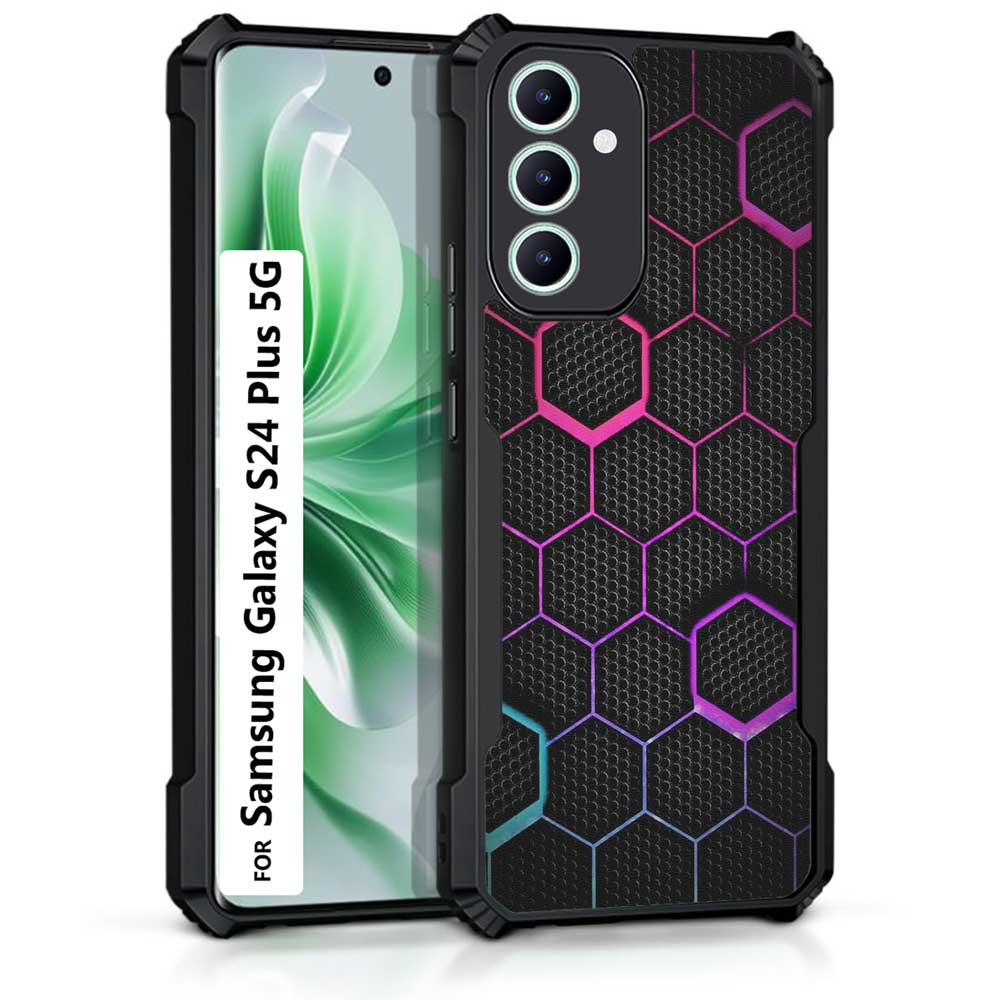 Coberta Back Cover For Samsung Galaxy S24 Plus 5G Back Cover Case - 3D Dark Design PT99 D16451