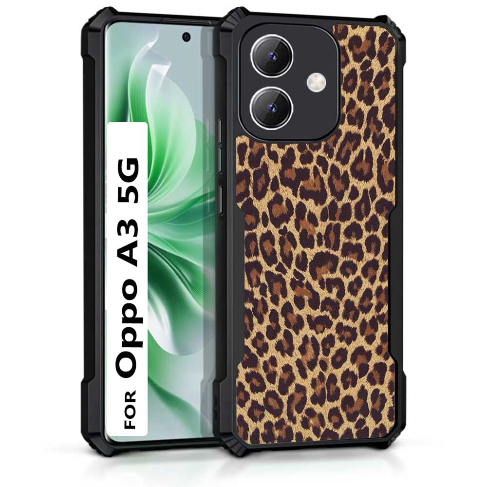 Coberta Back Cover For Oppo A3 5G Back Cover Case - Animal Print yellow and black PT99 D11144