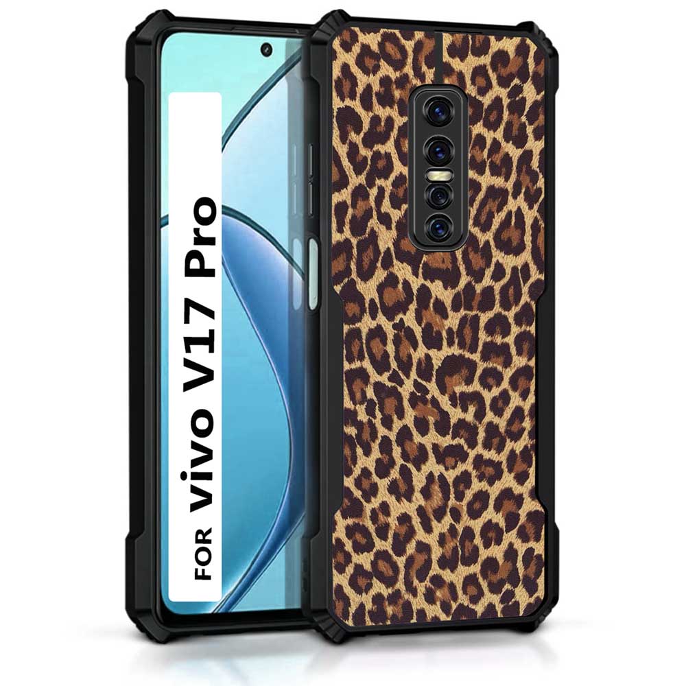 Coberta Back Cover For Vivo V17 Pro Back Cover Case - Animal Print yellow and black PT99 D11144