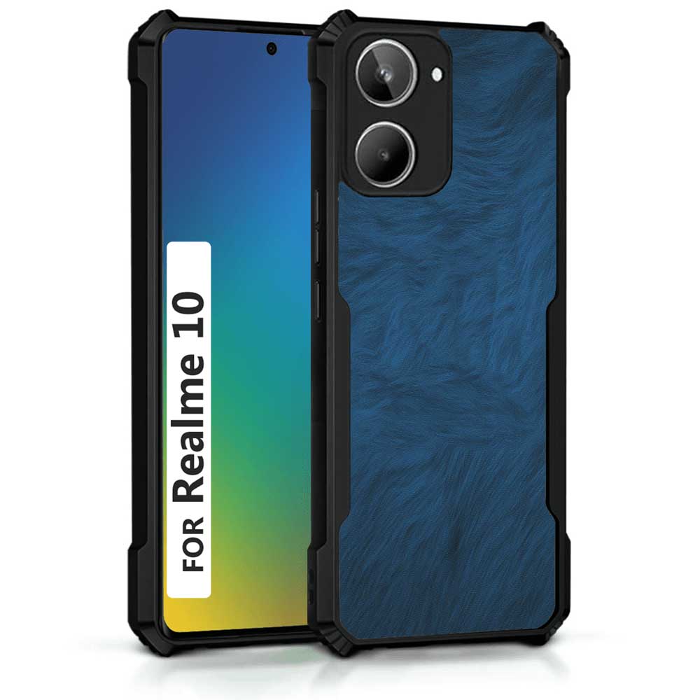 Coberta Back Cover For Realme 10 Back Cover Case - Plain Blue PT99 D11301