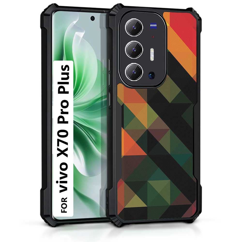 Coberta Back Cover For Vivo X70 Pro Plus Back Cover Case - Dark abstract Design PT99 D12989