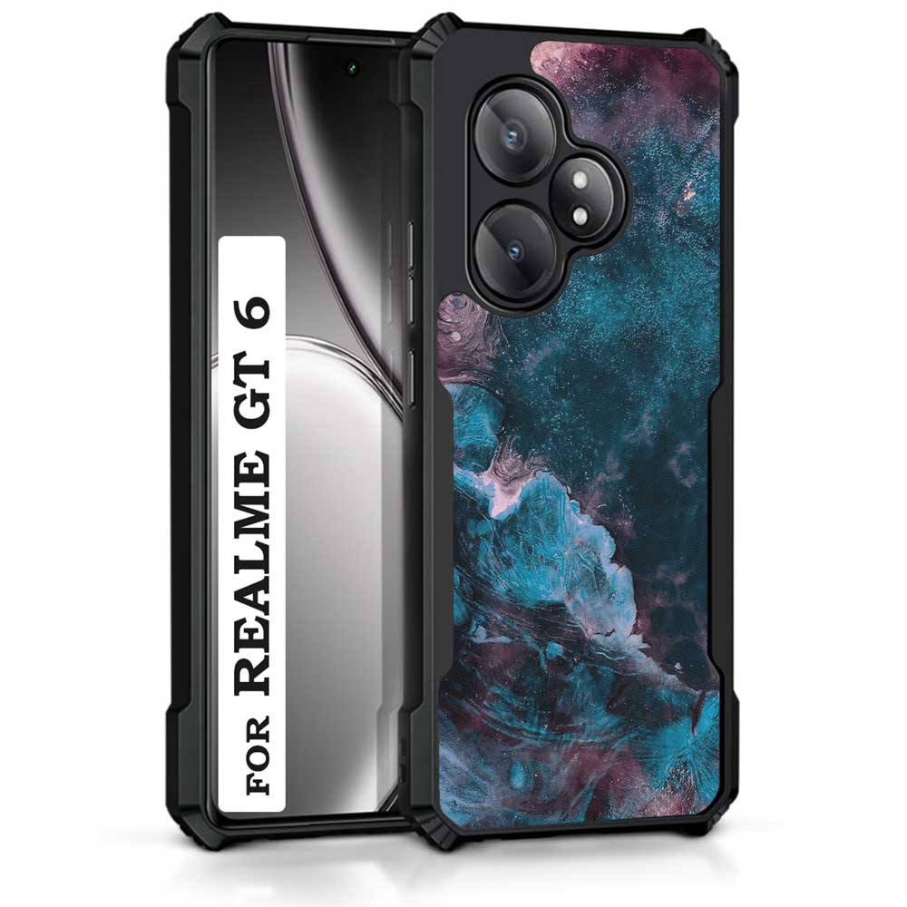 Coberta Back Cover For Realme GT 6 Back Cover Case - Night sky deep blue pattern PT99 D13068