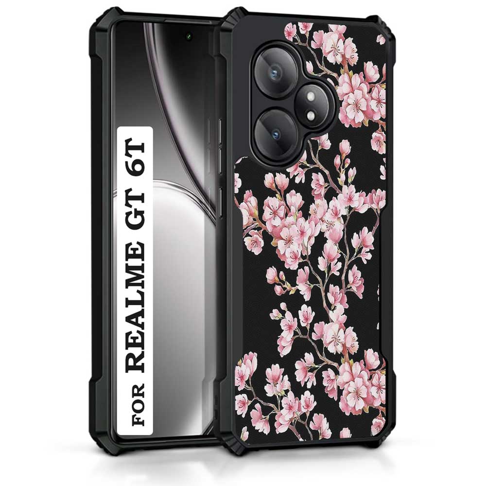 Coberta Back Cover For Realme GT 6T Back Cover Case - Small pink Floral PT99 D13816