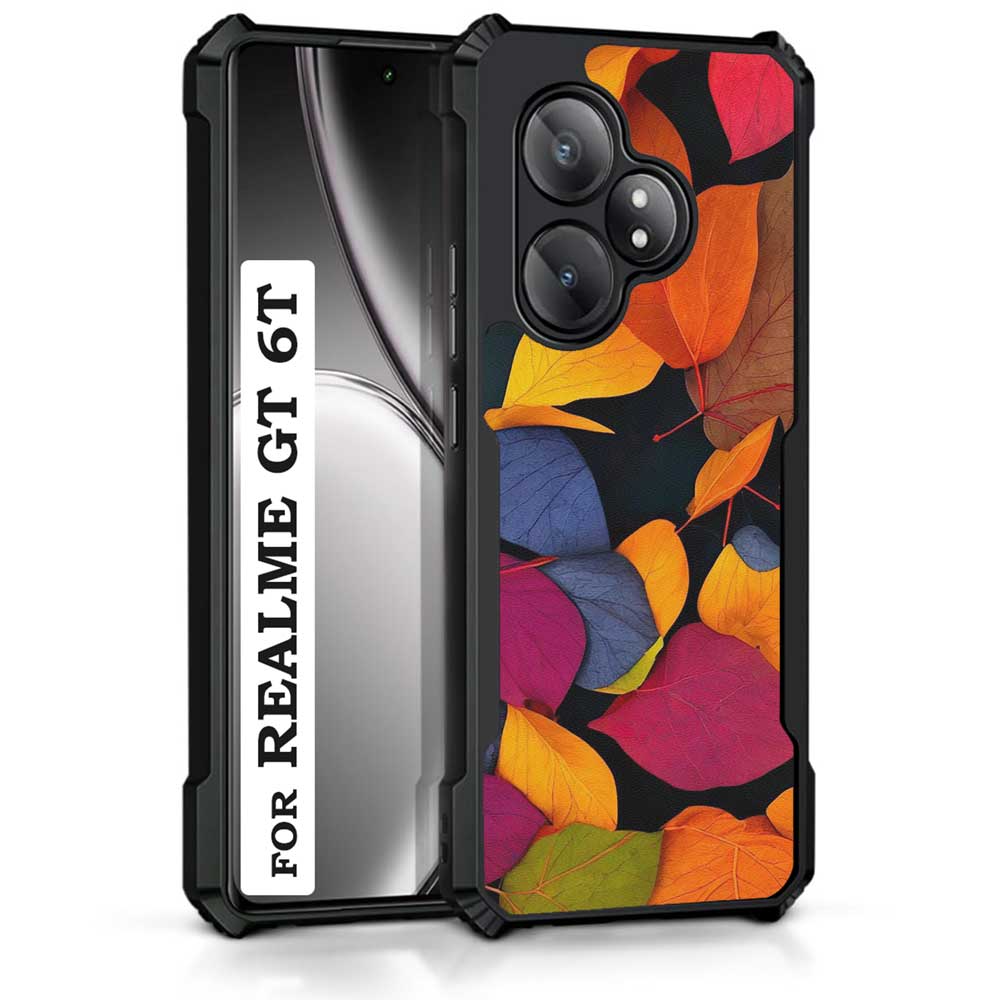 Coberta Back Cover For Realme GT 6T Back Cover Case - colorful Leaf bright design PT99 D14967