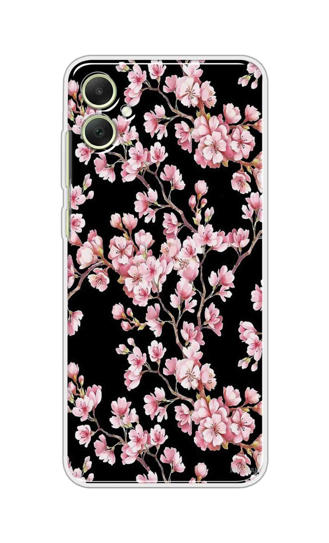 Printed TPU Back Cover For Samsung Galaxy F05 - Small Pink Floral D12268