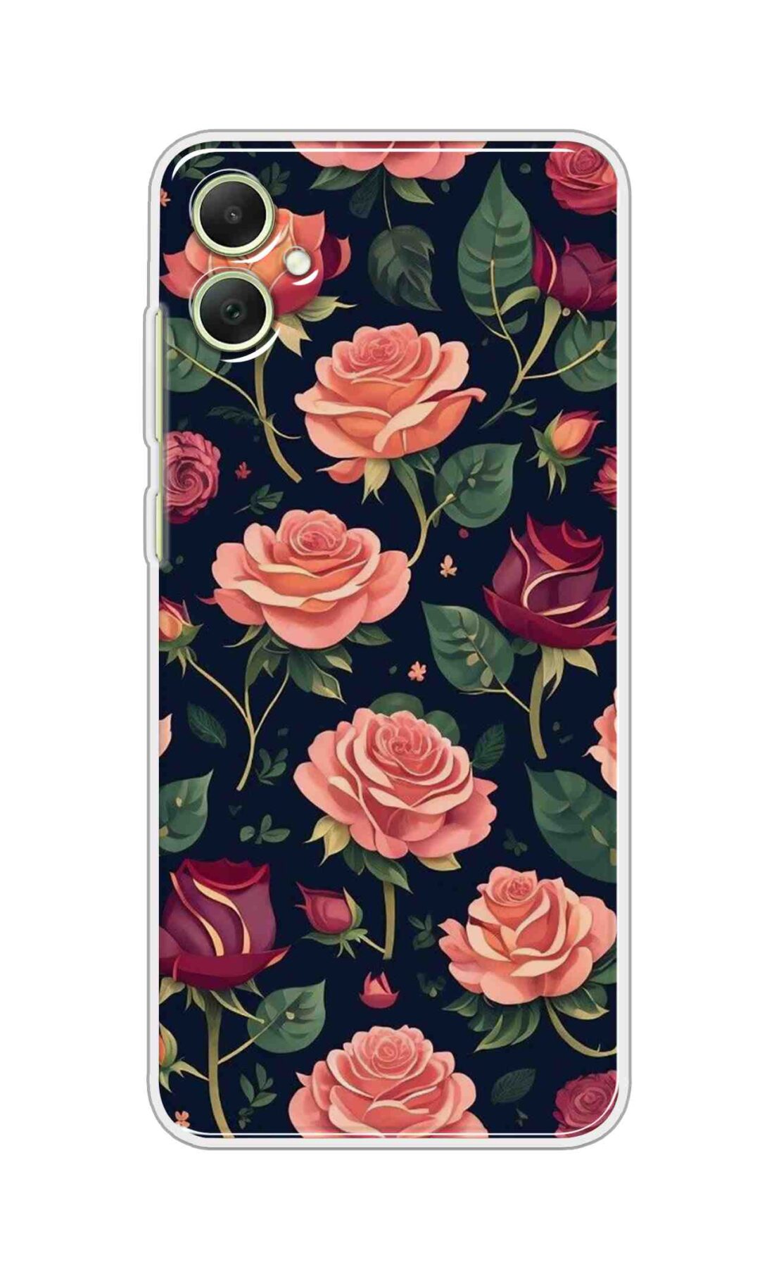 Printed TPU Back Cover For Samsung Galaxy F05 - Roses Confetti D16271