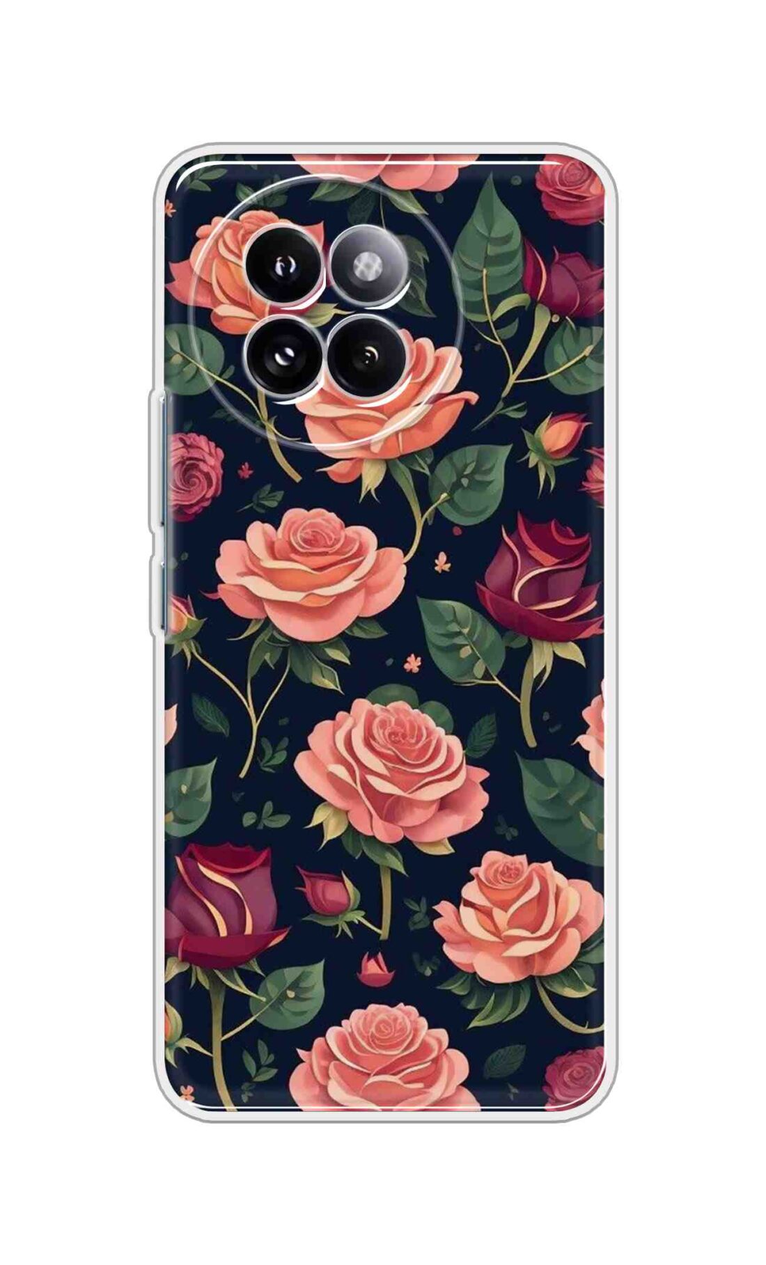 Printed TPU Back Cover For Xiaomi 14 CIVI - Roses Confetti D16271
