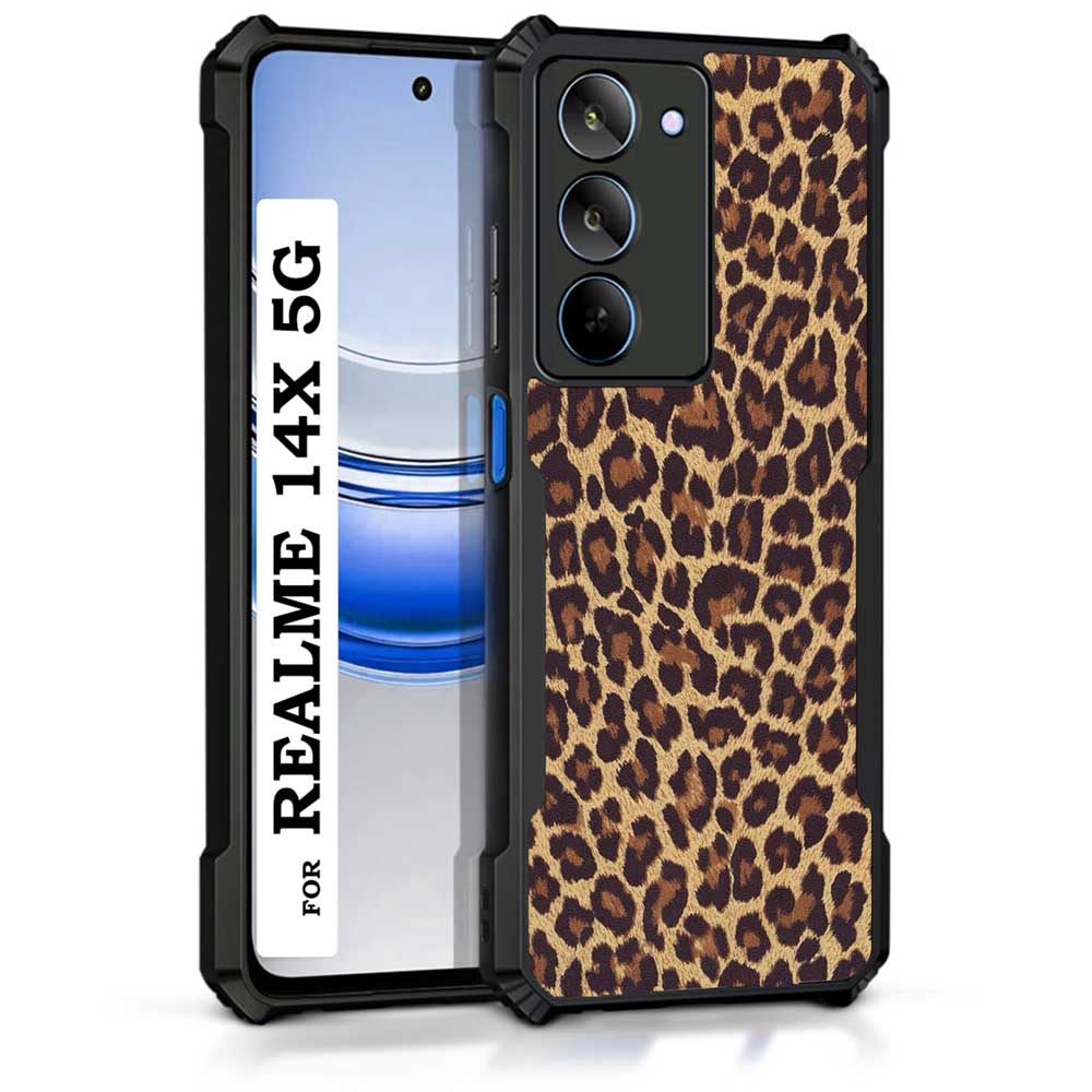 Coberta Back Cover For Realme 14x 5G Back Cover Case - Animal Print yellow and black PT99 D11144