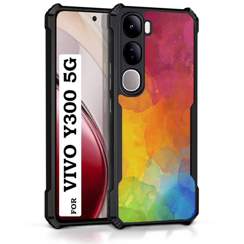 Coberta Back Cover For Vivo Y300 5G Back Cover Case - Colorful splash PT99 D13098