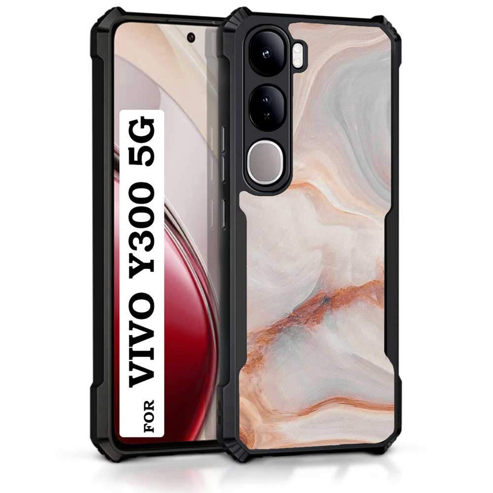 Coberta Back Cover For Vivo Y300 5G Back Cover Case - Light cream Marble PT99 D13123