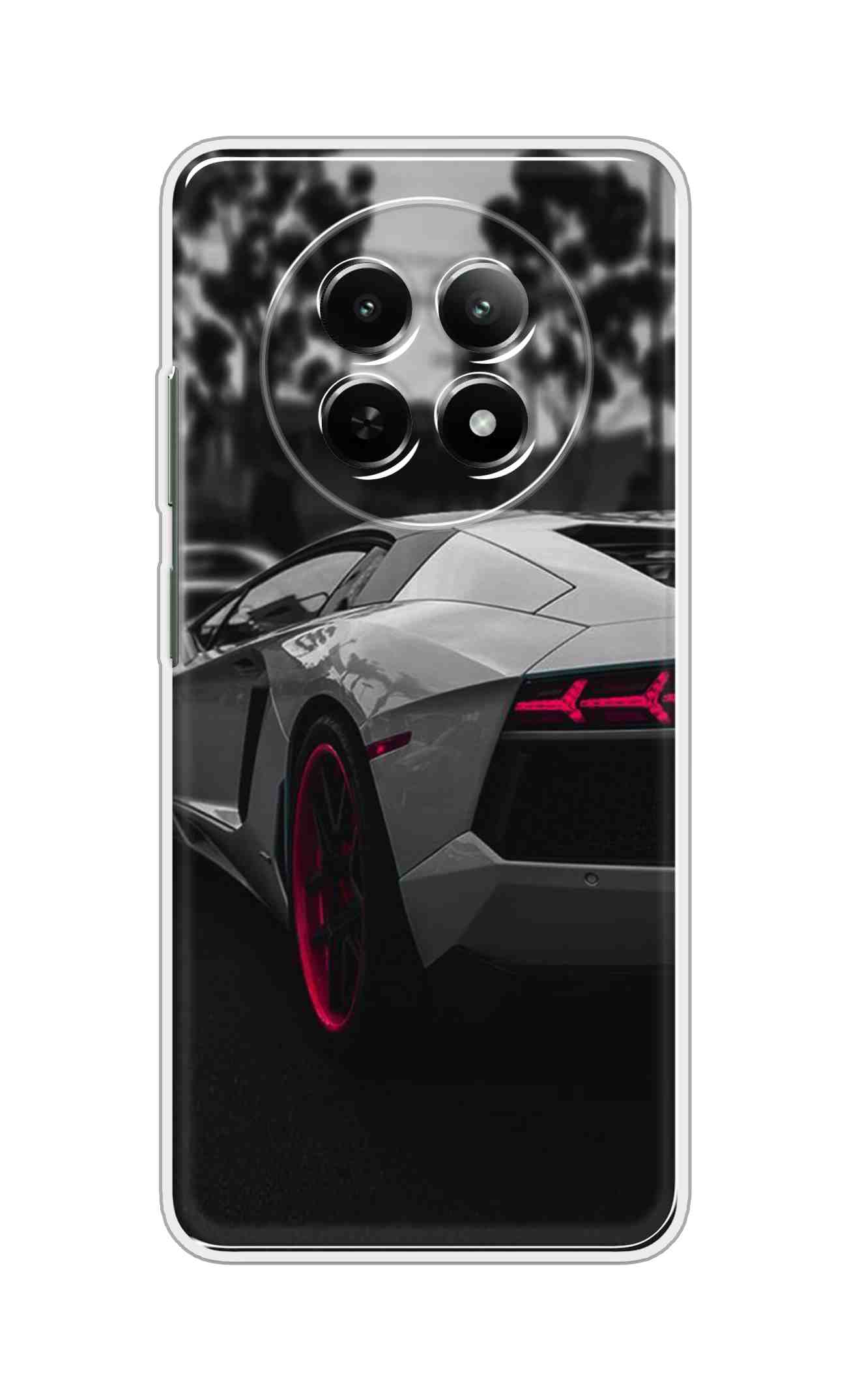 Printed TPU Back Cover For Realme 13 Pro Plus 5G - Sports Car Design D12044