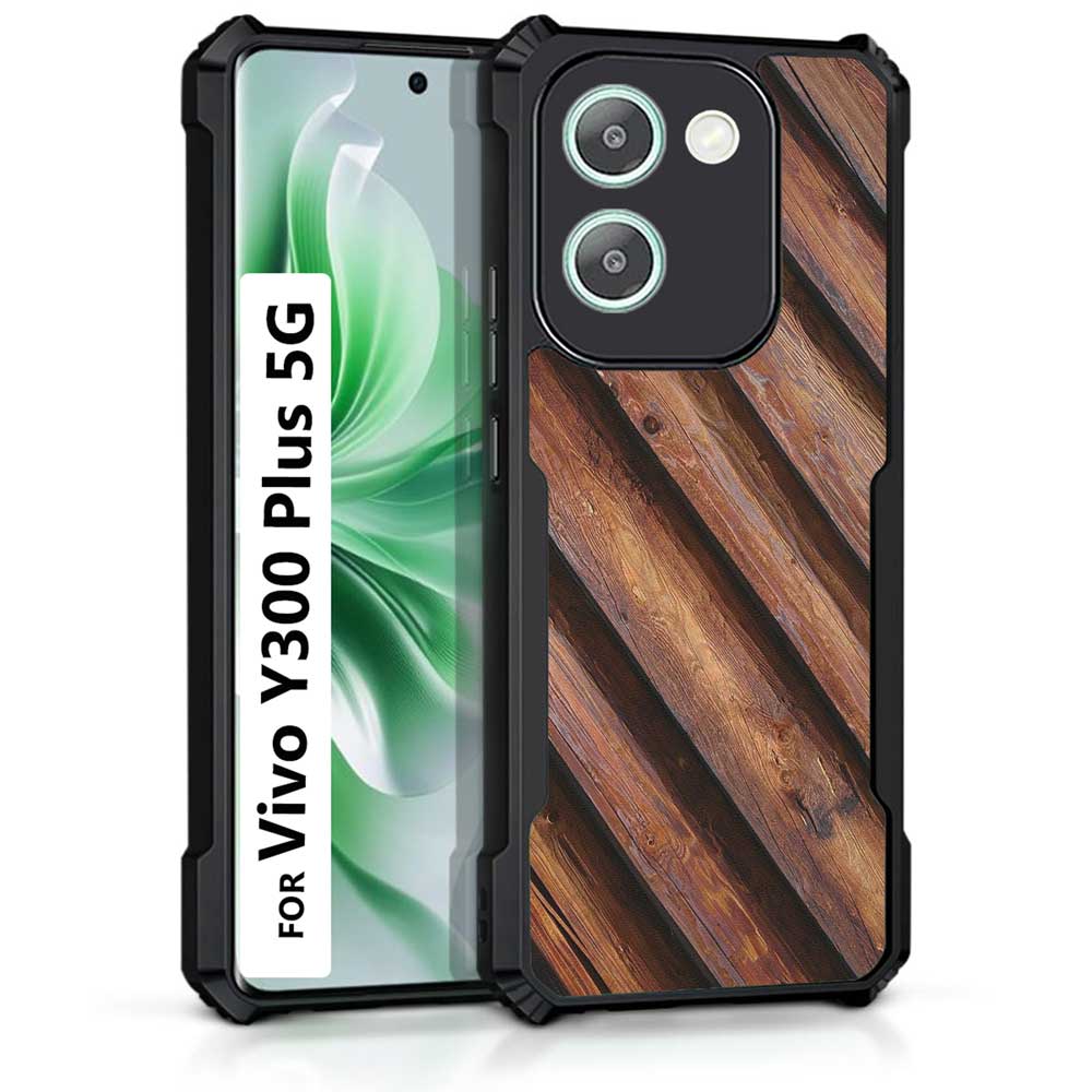 Coberta Back Cover For Vivo Y300 Plus 5G Back Cover Case - Bright Wooden Planks PT99 D02260