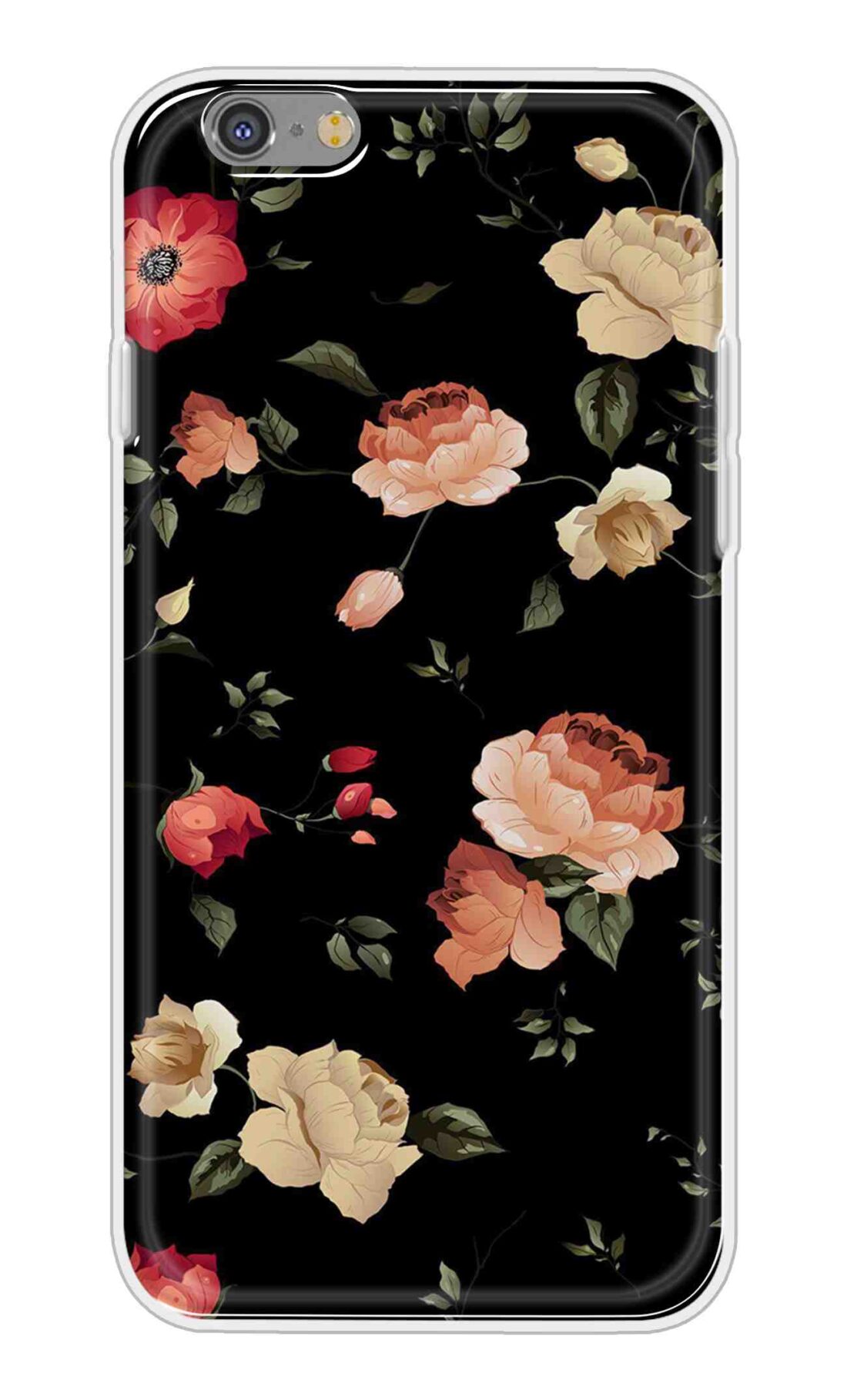 Coberta Back Cover For Apple iPhone 6s Back Cover Stylish Case - Bright Flowers Design D11411