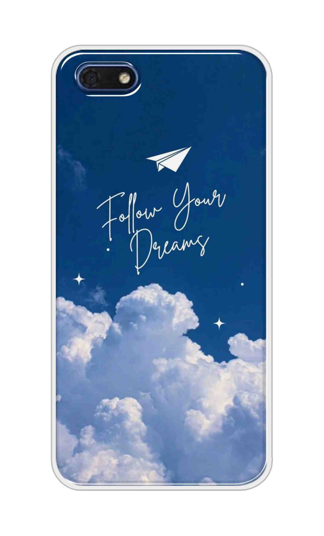Coberta Back Cover For Huawei Honor 7s Back Cover Stylish Case - Follow Your Dreams in Sky Design D16531