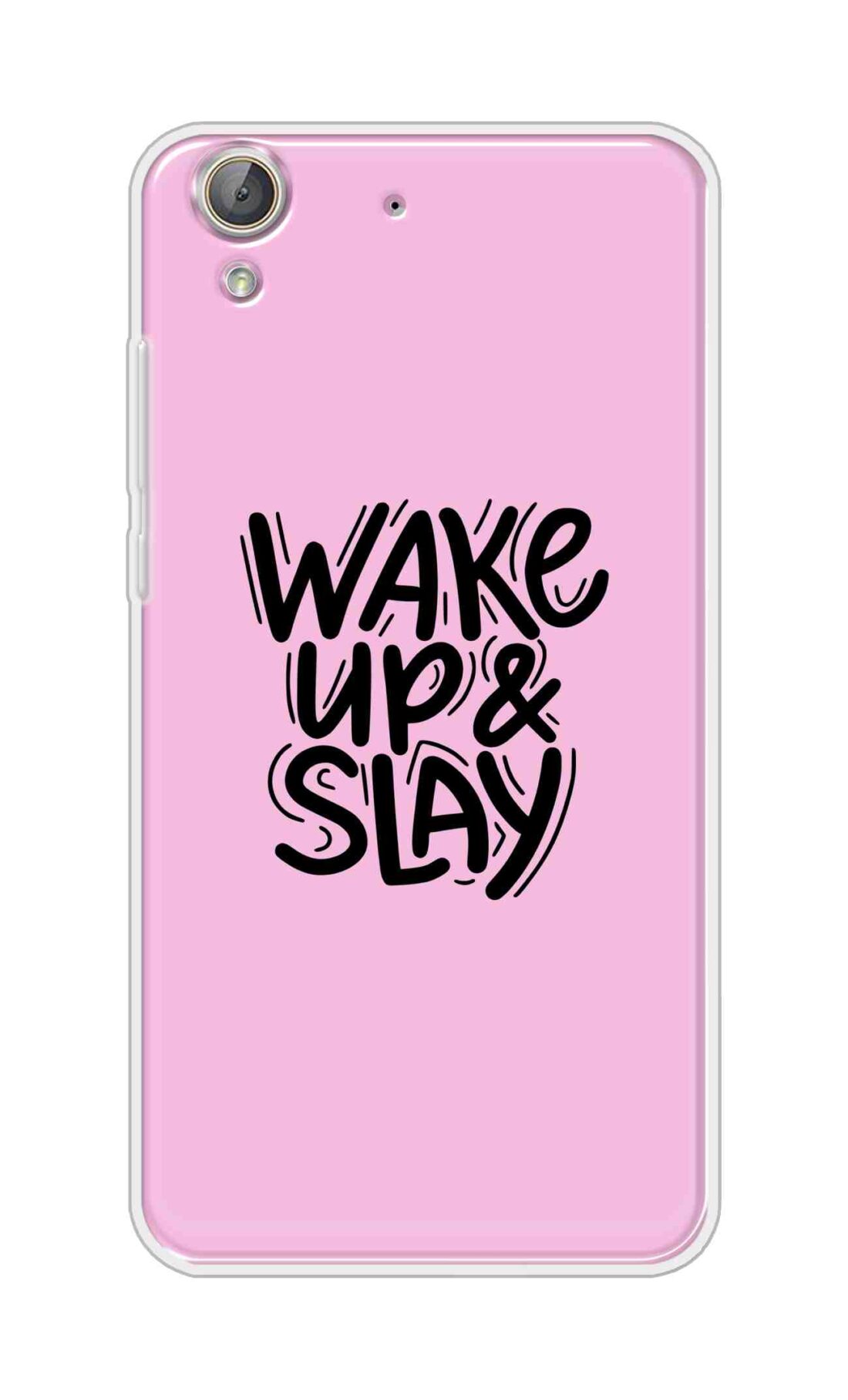 Coberta Back Cover For Huawei Honor 5a Back Cover Stylish Case - Wake Up and Slay in Pink Design D16505