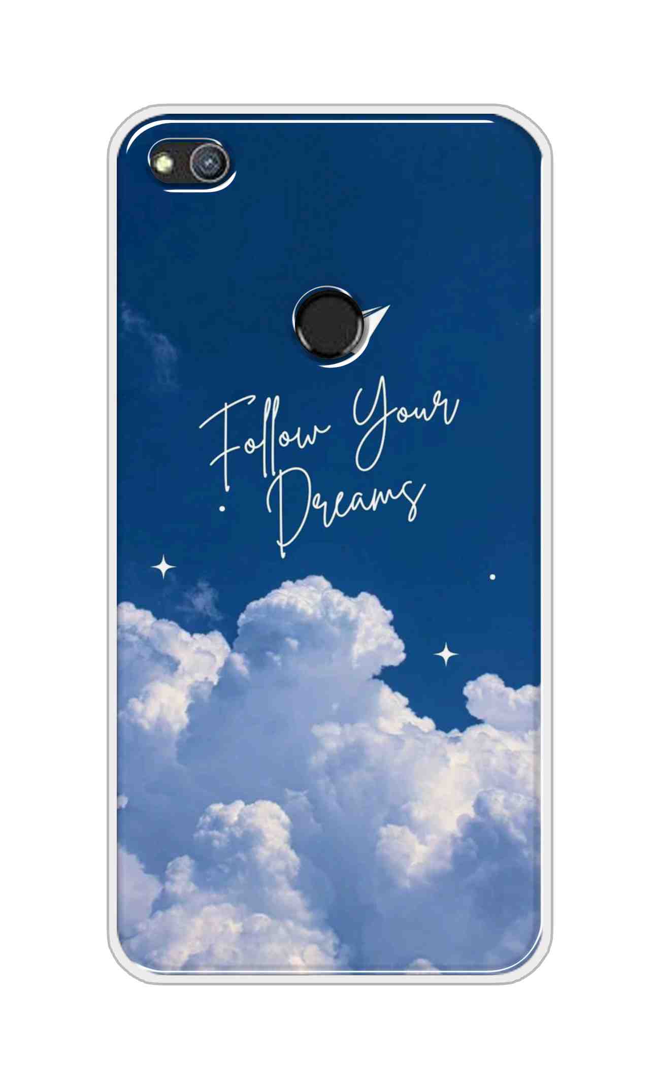 Coberta Back Cover For Huawei Honor 8 Lite Back Cover Stylish Case - Follow Your Dreams in Sky Design D16531