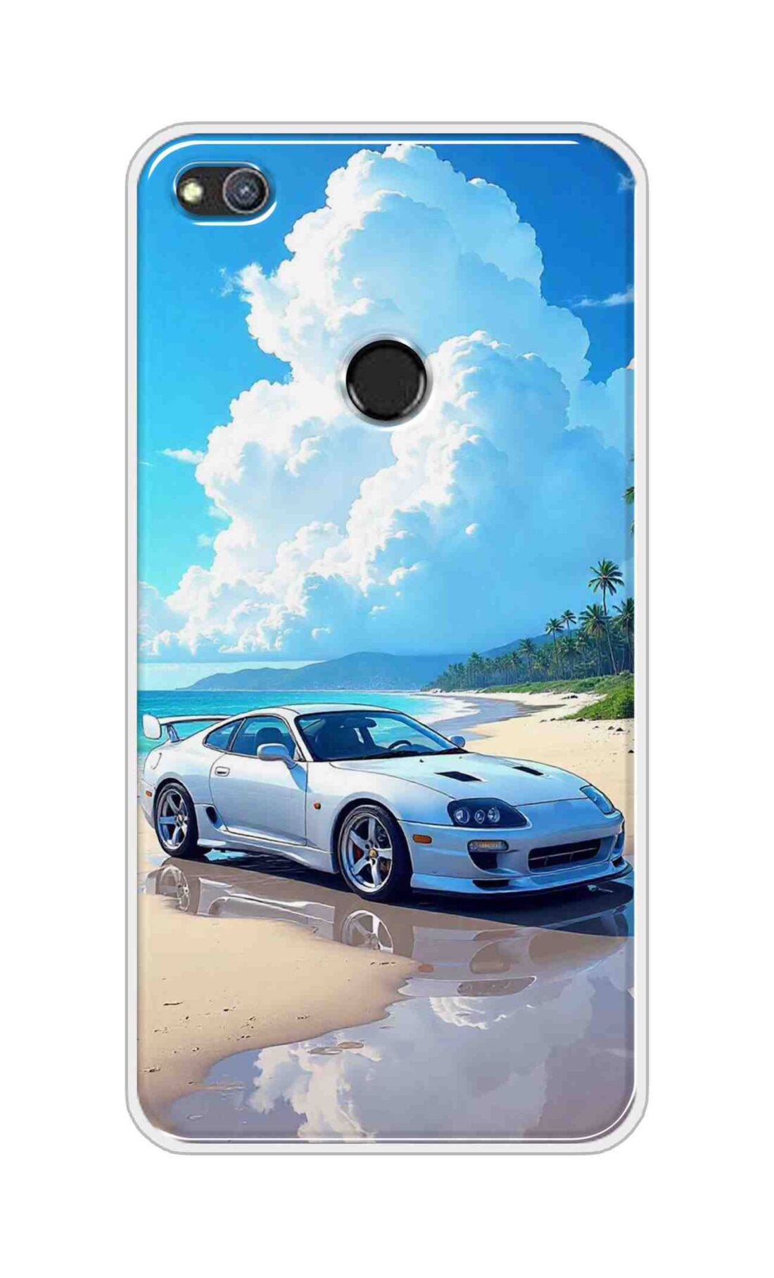 Coberta Back Cover For Huawei Honor 8 Lite Back Cover Stylish Case - Car in Good Nature Design D16536