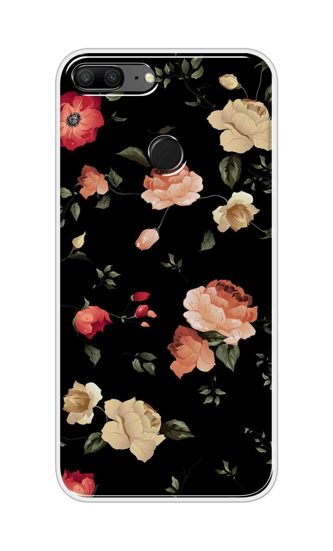 Coberta Back Cover For Huawei Honor 9 Lite Back Cover Stylish Case - Bright Flowers Design D11411