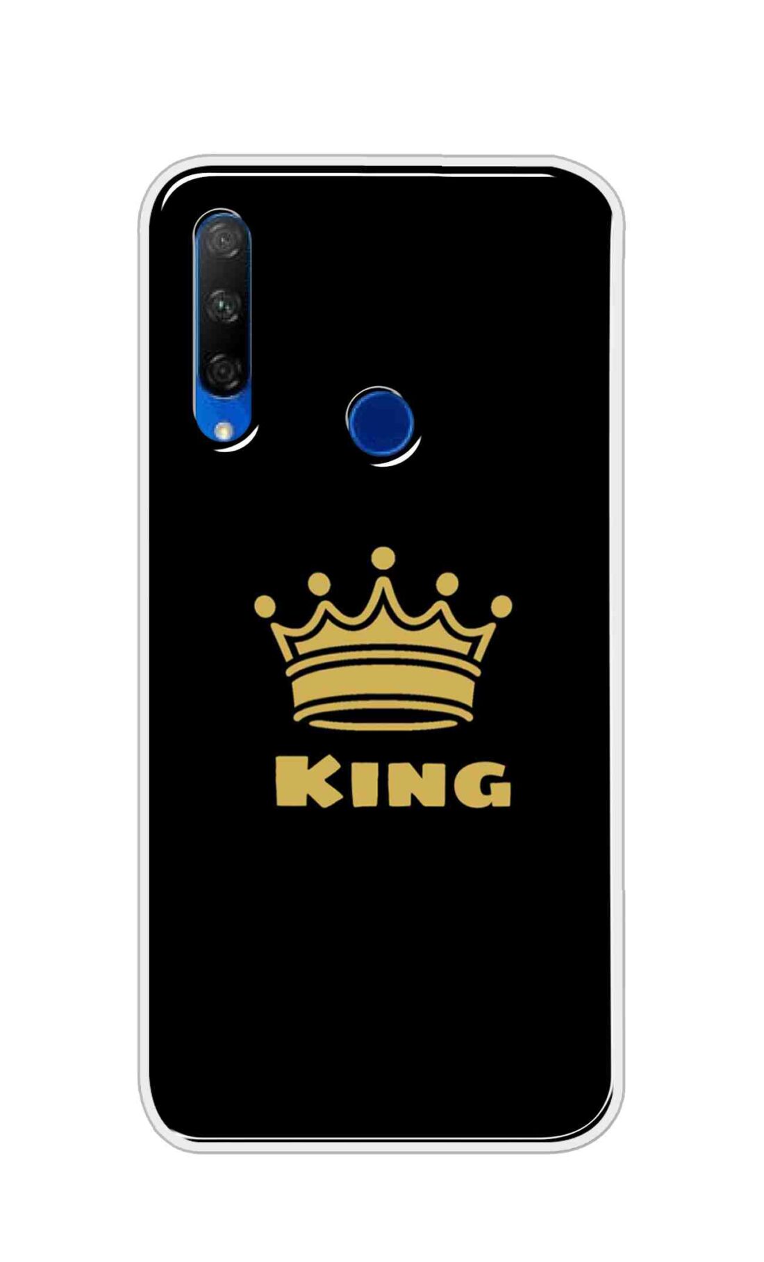 Coberta Back Cover For Huawei Honor 9X Back Cover Stylish Case - King Texts in Black Design D11092