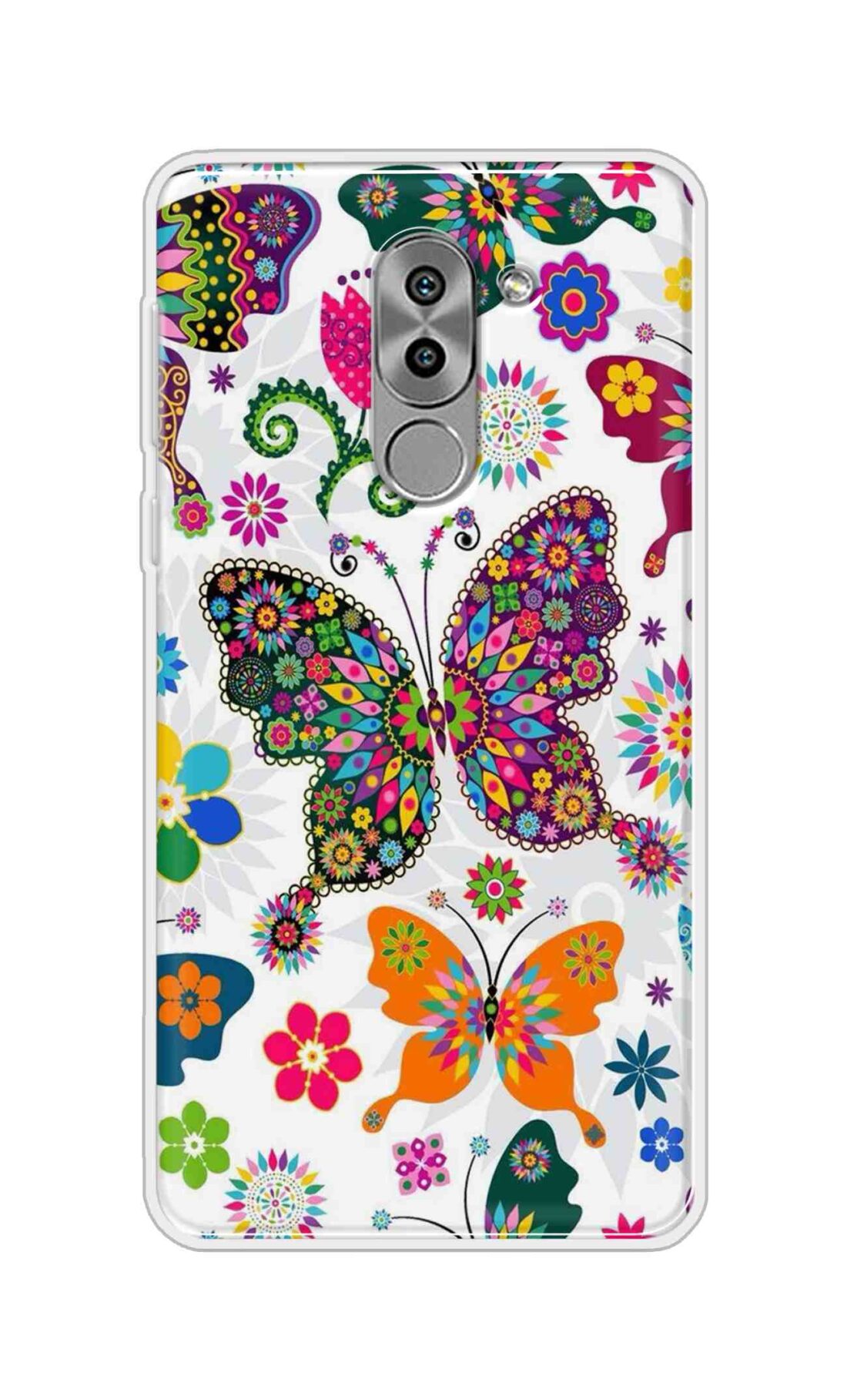 Coberta Back Cover For Huawei Honor 6X Back Cover Stylish Case - Colourful Butterflyes Design D11038