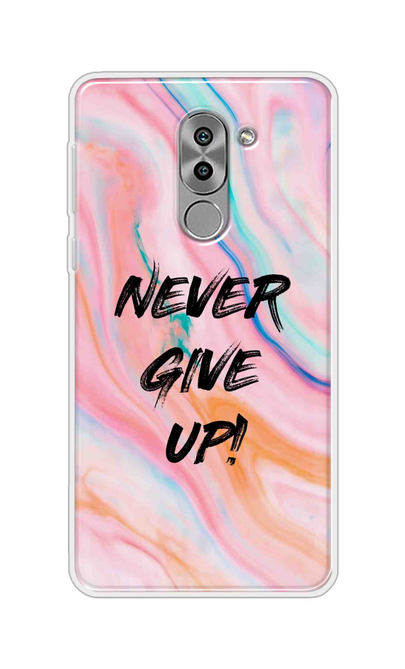 Coberta Back Cover For Huawei Honor 6X Back Cover Stylish Case - Never Give Up in Multicolour Design D11925