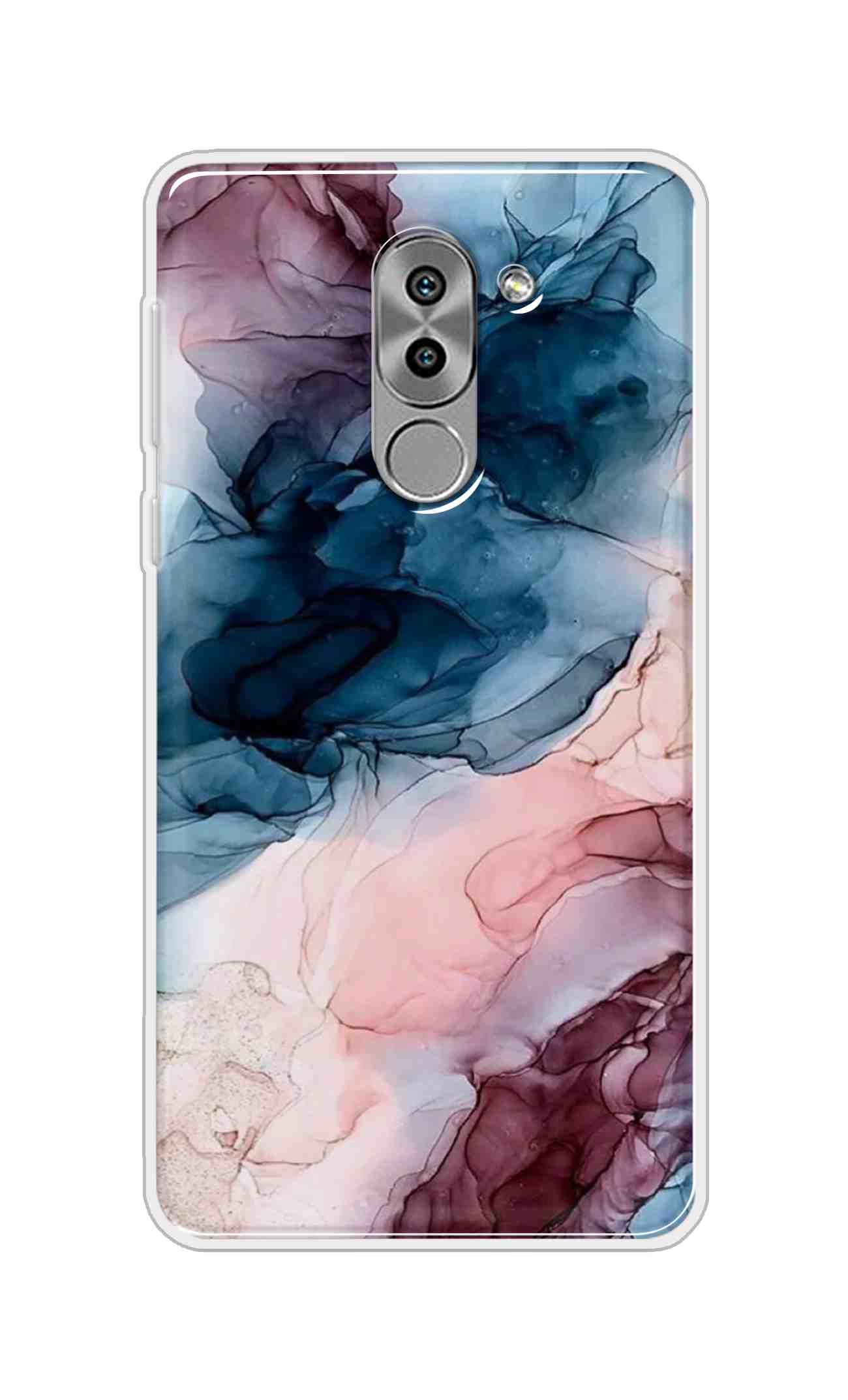 Coberta Back Cover For Huawei Honor 6X Back Cover Stylish Case - Colourful Marble Design D12694