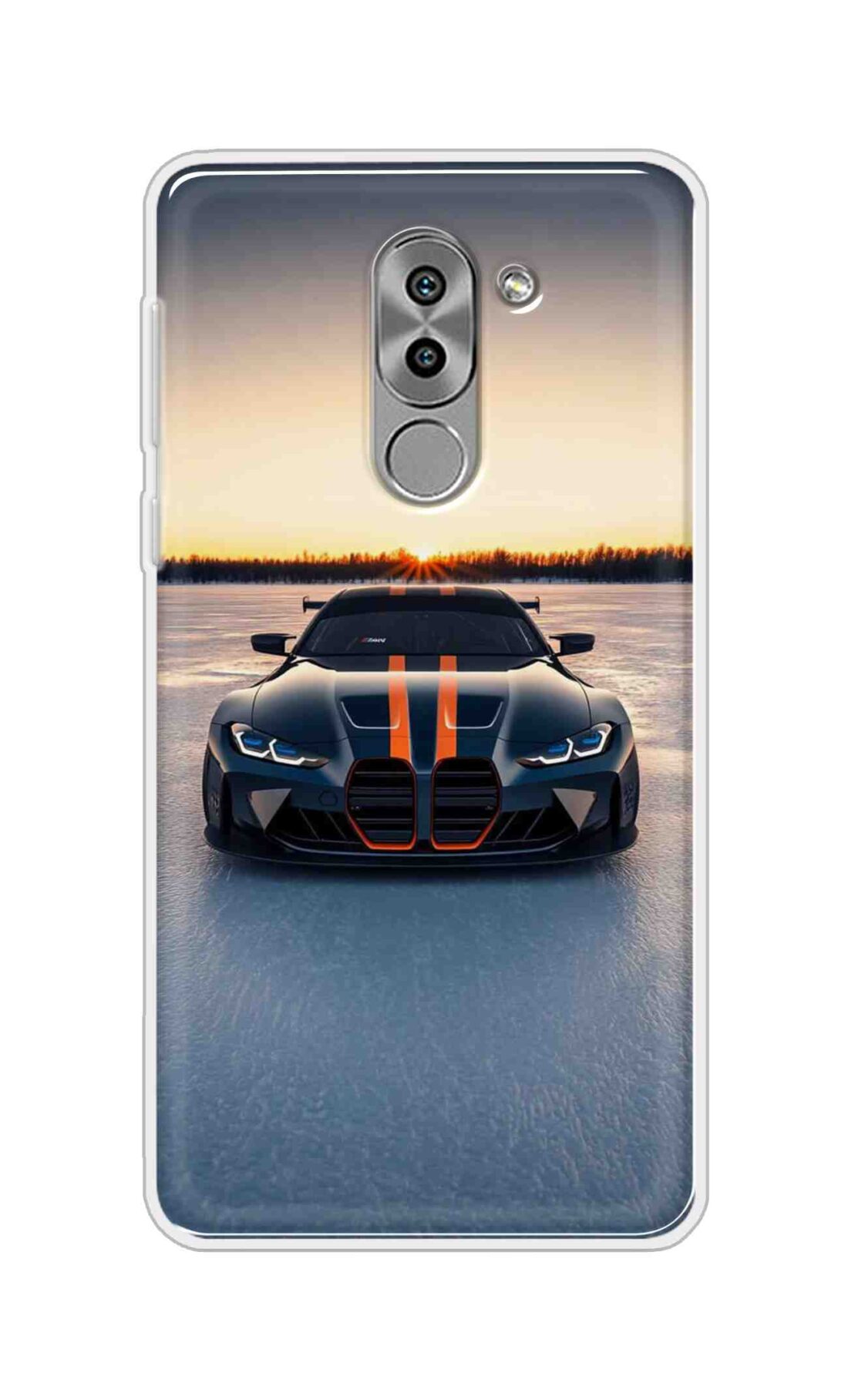 Coberta Back Cover For Huawei Honor 6X Back Cover Stylish Case - Black Car in Nature Design D16598