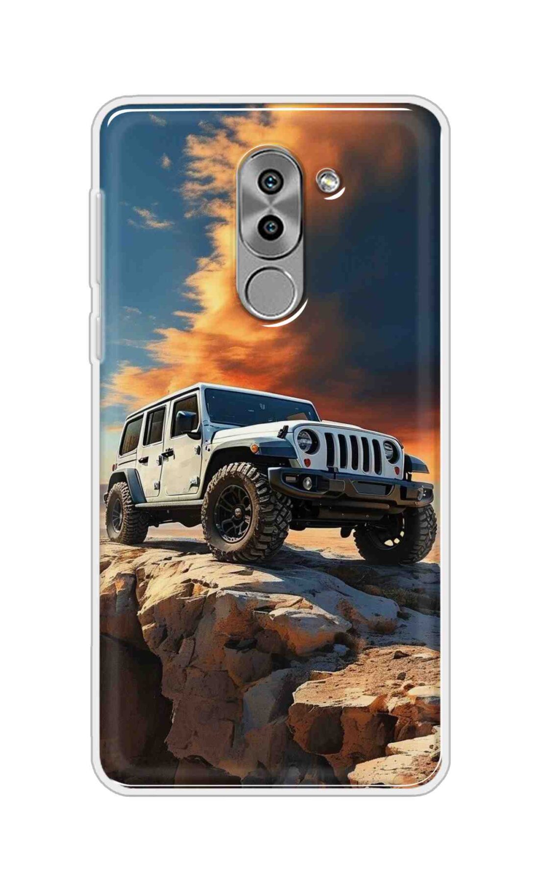 Coberta Back Cover For Huawei Honor 6X Back Cover Stylish Case - Jeep Car on Road Design D16602