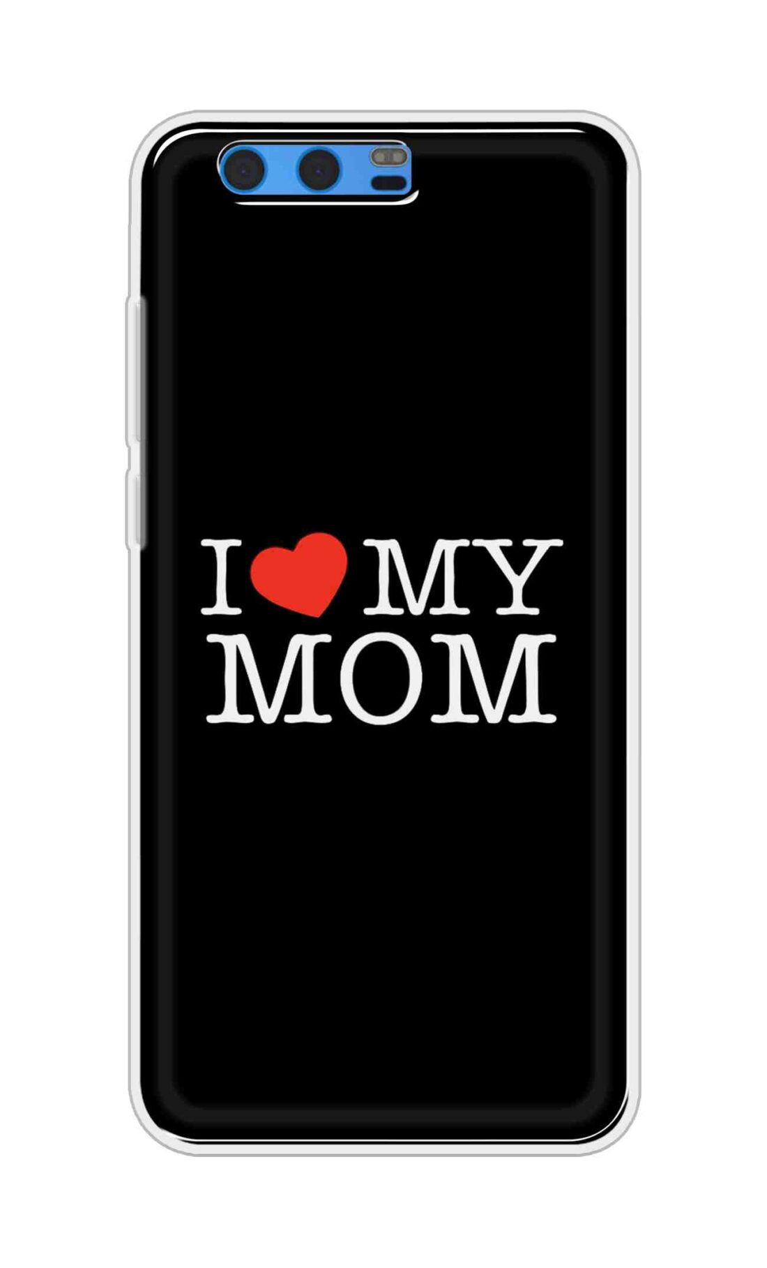 Coberta Back Cover For Huawei Honor 9 Back Cover Stylish Case - I Love My Mom in Black Design D11011