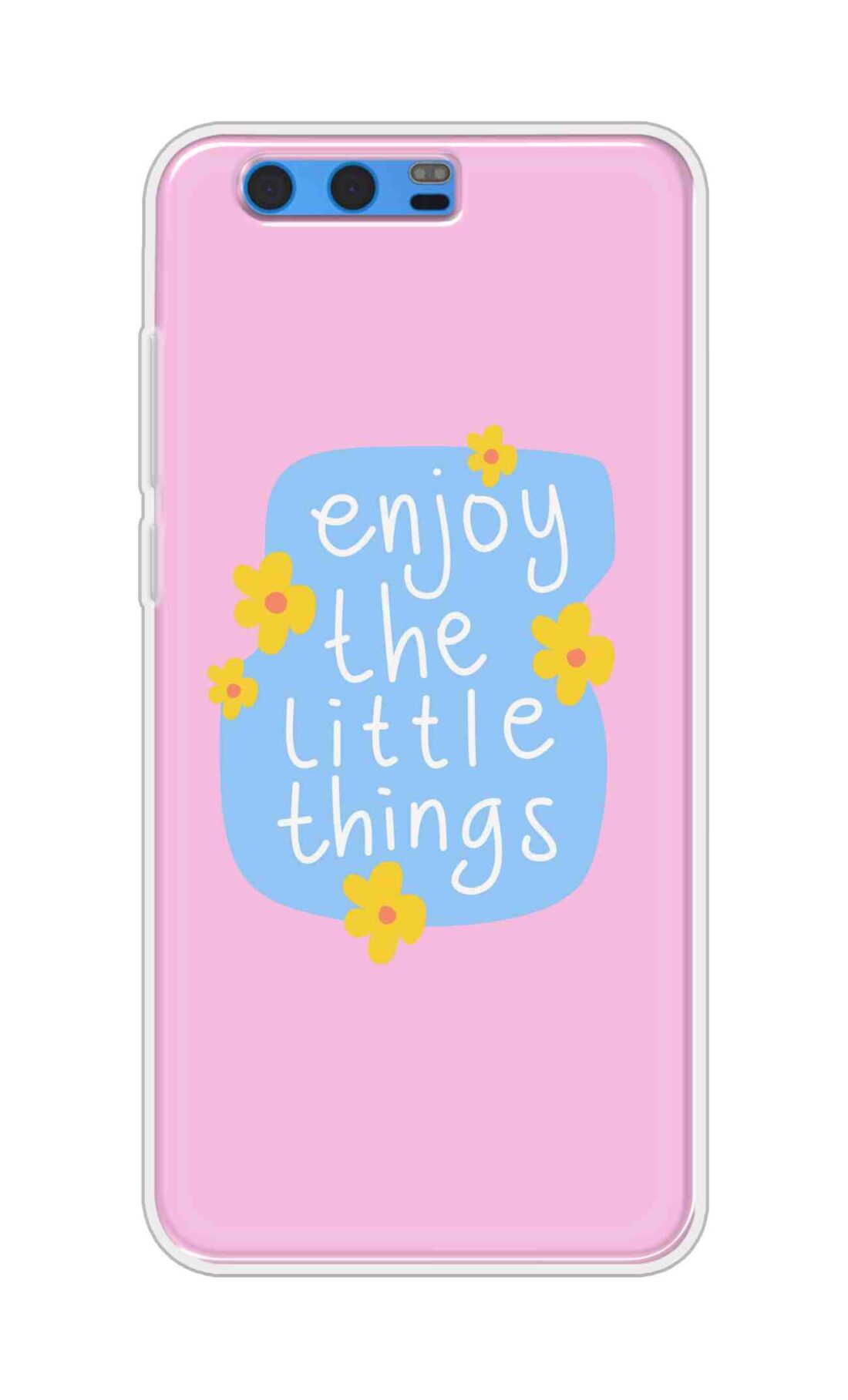 Coberta Back Cover For Huawei Honor 9 Back Cover Stylish Case - Enjoy the Little Things in Pink Design D16504