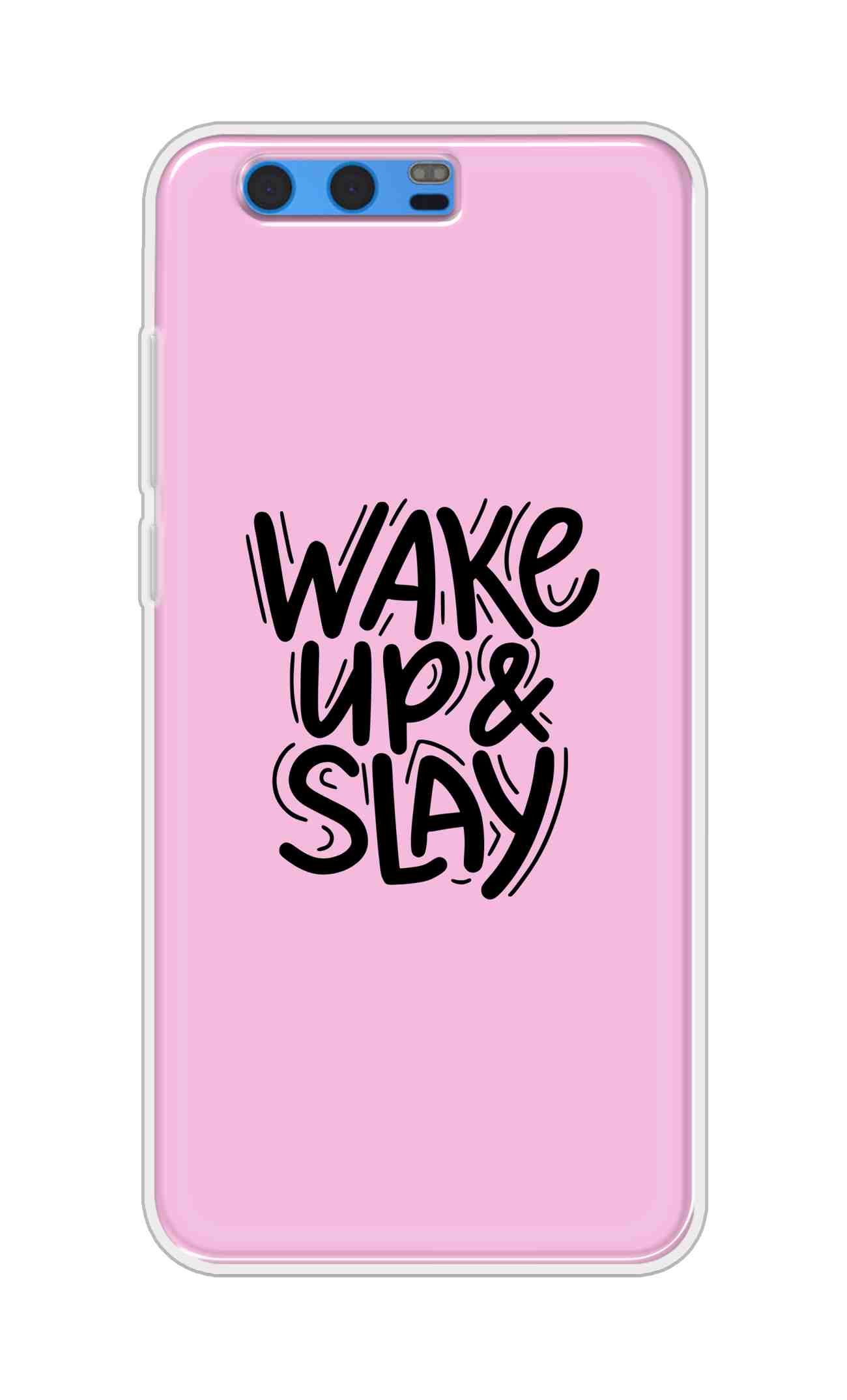 Coberta Back Cover For Huawei Honor 9 Back Cover Stylish Case - Wake Up and Slay in Pink Design D16505