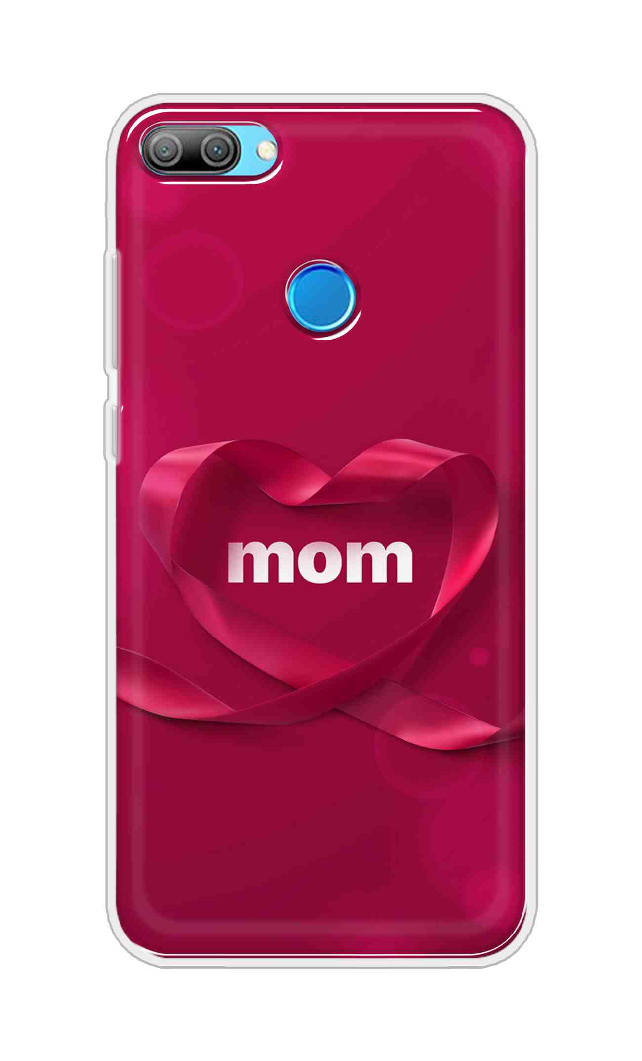 Coberta Back Cover For Huawei Honor 9N Back Cover Stylish Case - Mom texts in Red heart Design D11317