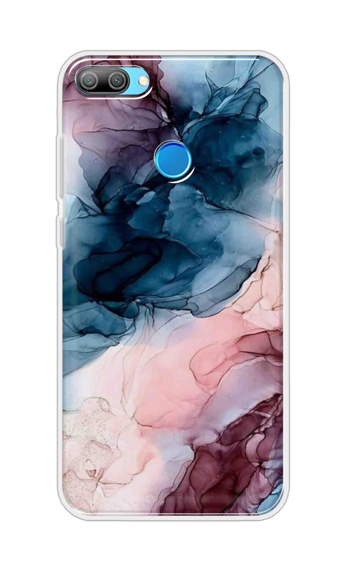 Coberta Back Cover For Huawei Honor 9N Back Cover Stylish Case - Colourful Marble Design D12694