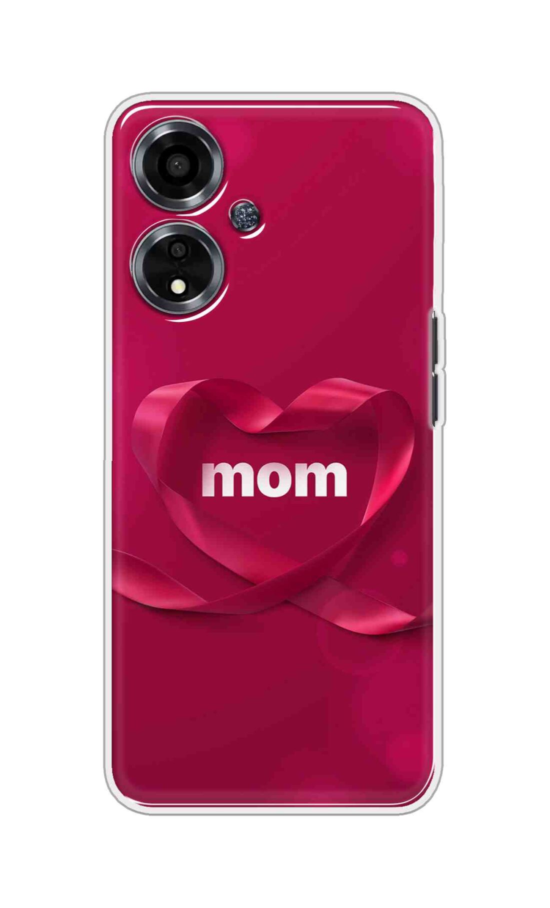 Coberta Back Cover For Oppo A59 5G Back Cover Stylish Case - Mom texts in Red heart Design D11317