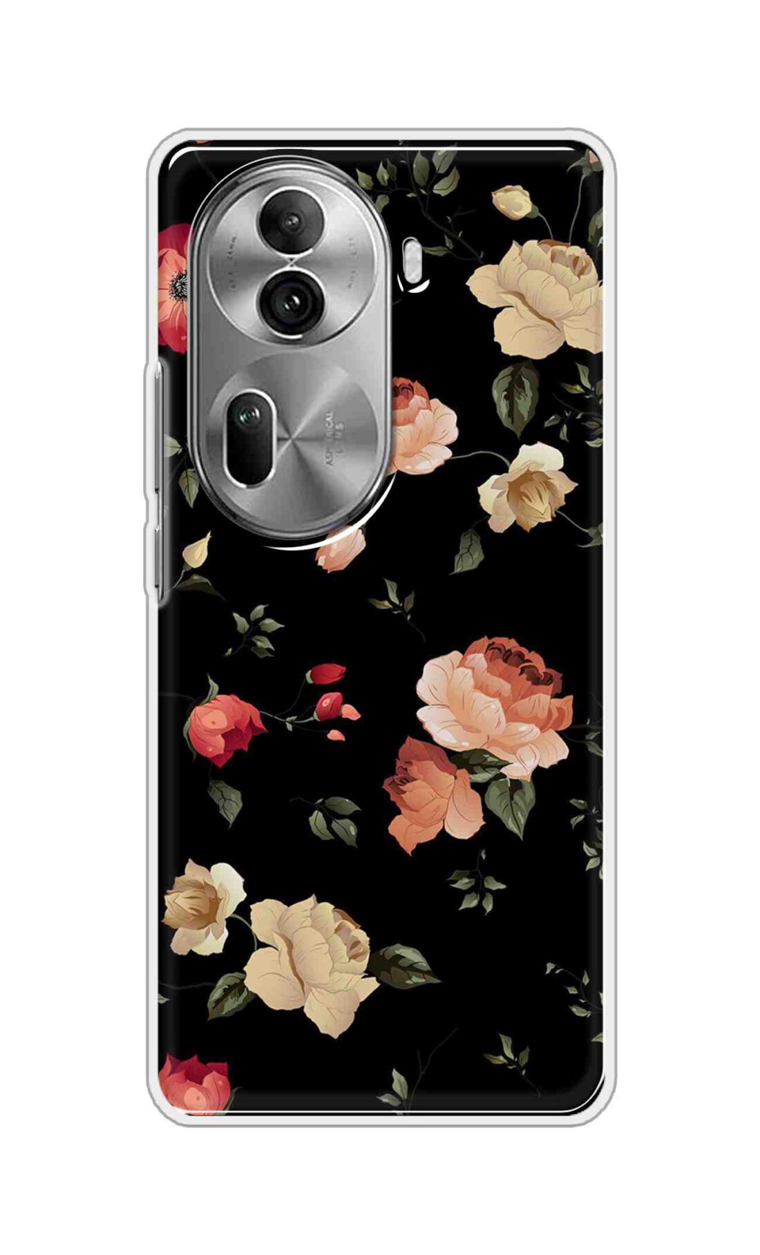 Coberta Back Cover For Oppo Reno 11 Pro 5G Back Cover Stylish Case - Bright Flowers Design D11411