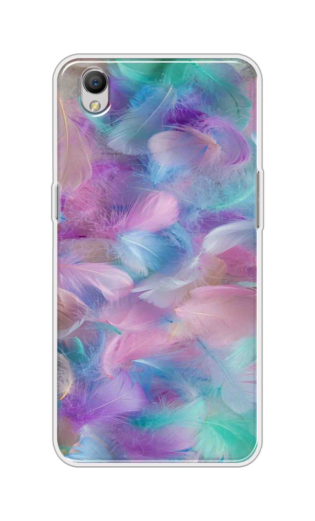 Coberta Back Cover For Oppo A37F Back Cover Stylish Case - Colourful Wings Design D16007