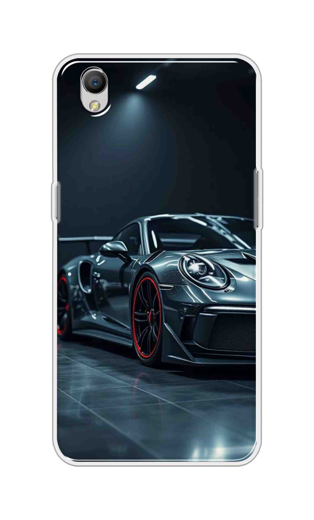 Coberta Back Cover For Oppo A37F Back Cover Stylish Case - Black Modern Car Design D16630