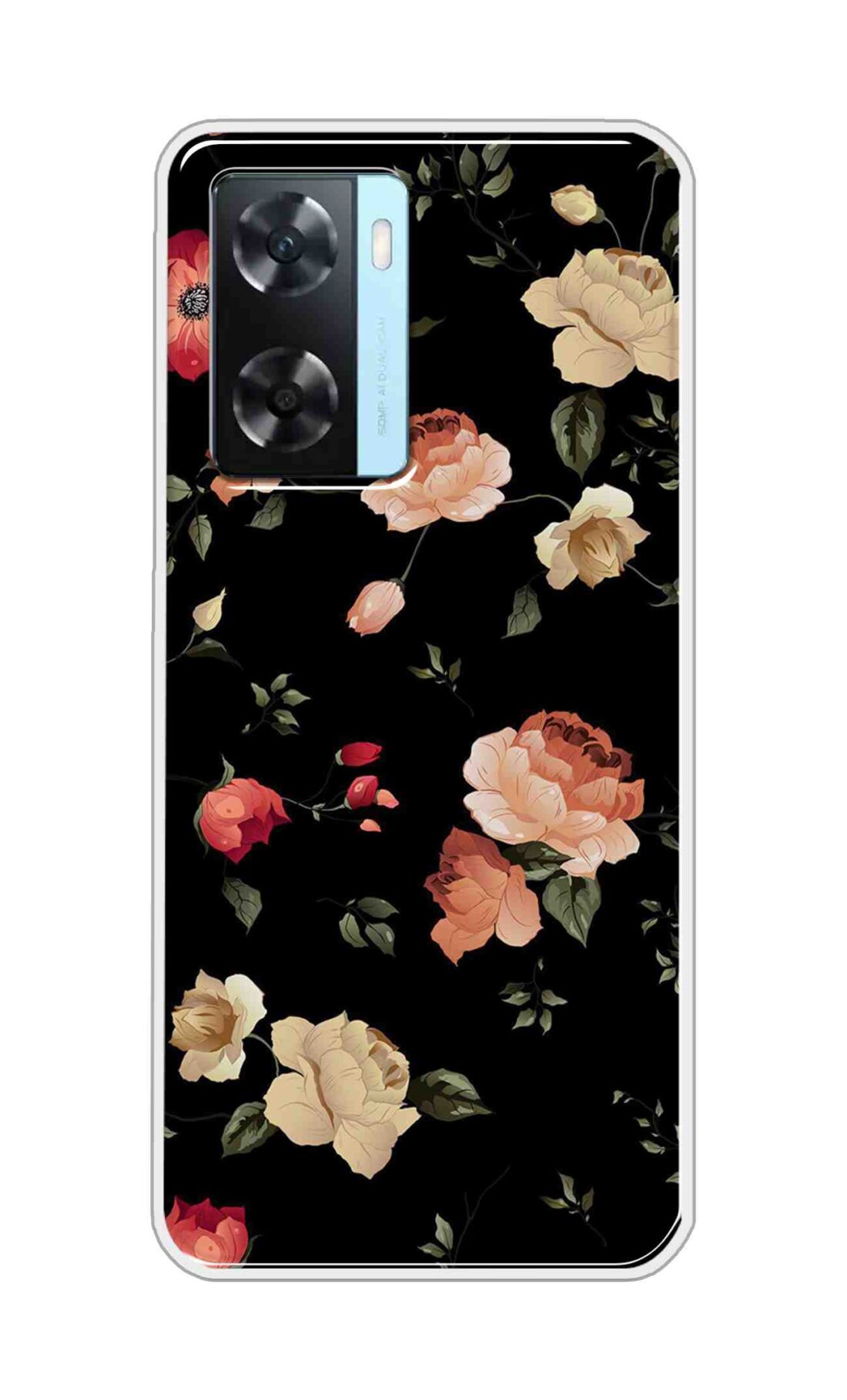 Coberta Back Cover For Oppo A77 5G Back Cover Stylish Case - Bright Flowers Design D11411