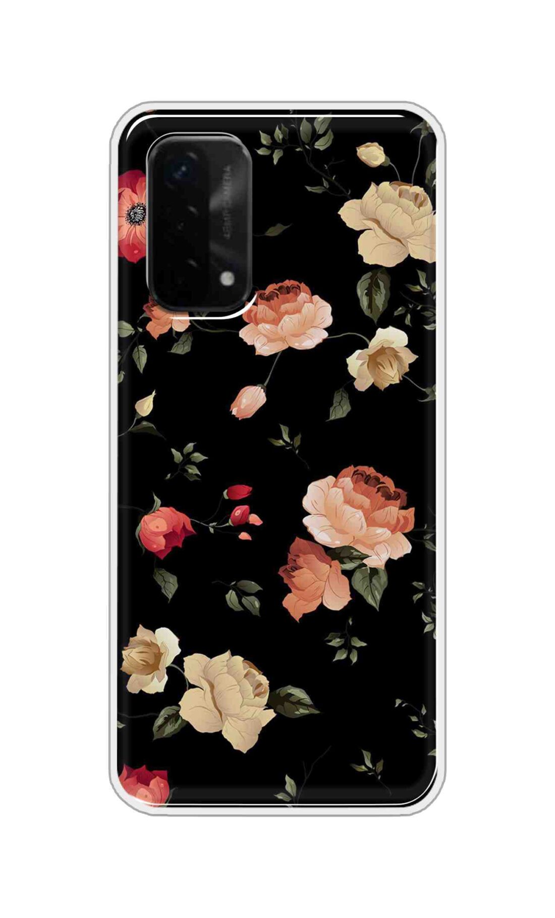 Coberta Back Cover For Oppo A93 5G Back Cover Stylish Case - Bright Flowers Design D11411
