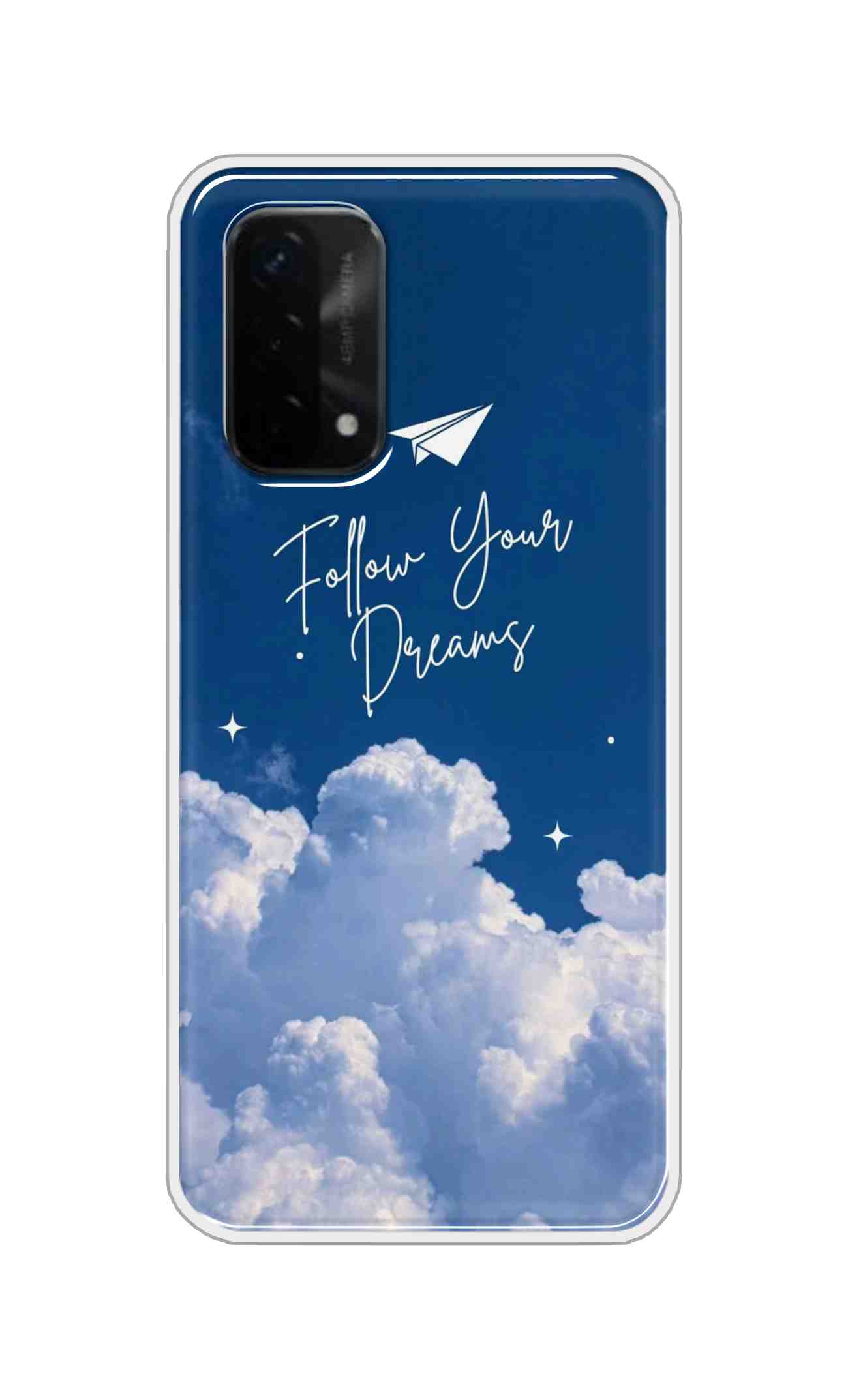 Coberta Back Cover For Oppo A93 5G Back Cover Stylish Case - Follow Your Dreams in Sky Design D16531