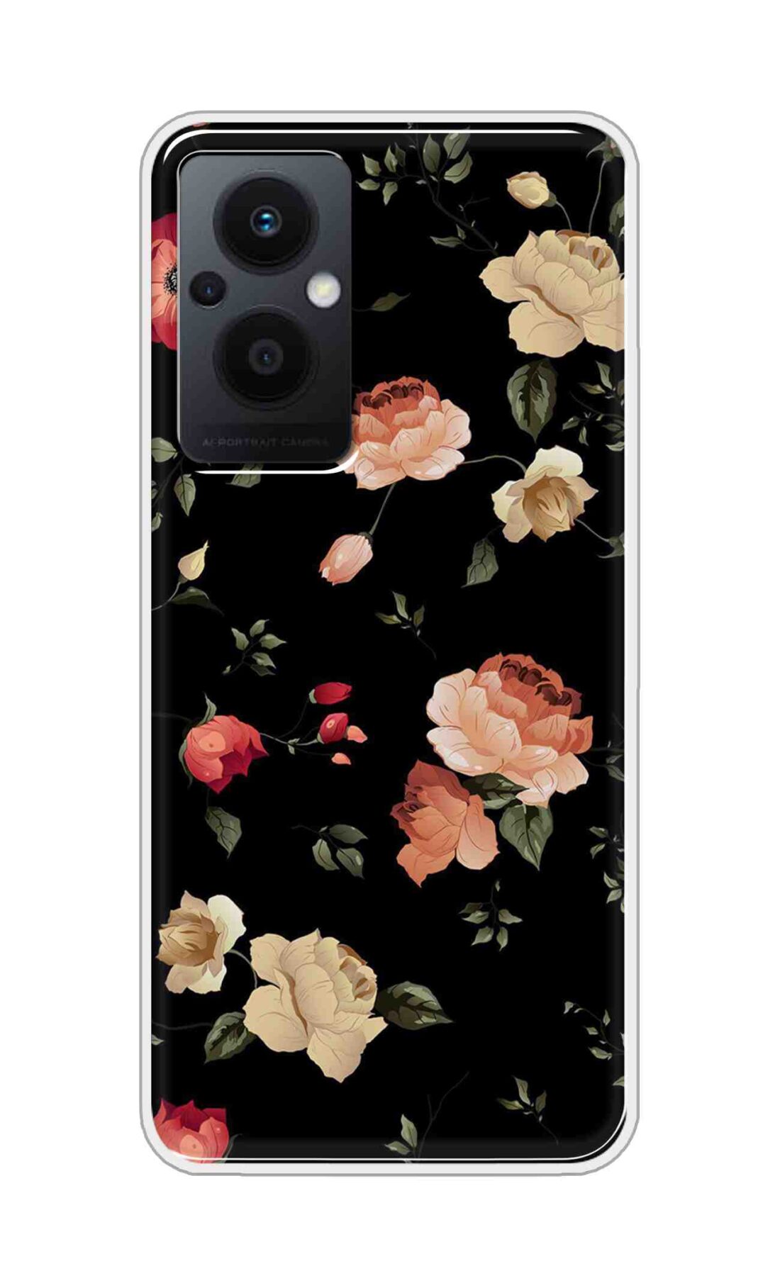 Coberta Back Cover For Oppo F21 pro 5G Back Cover Stylish Case - Bright Flowers Design D11411