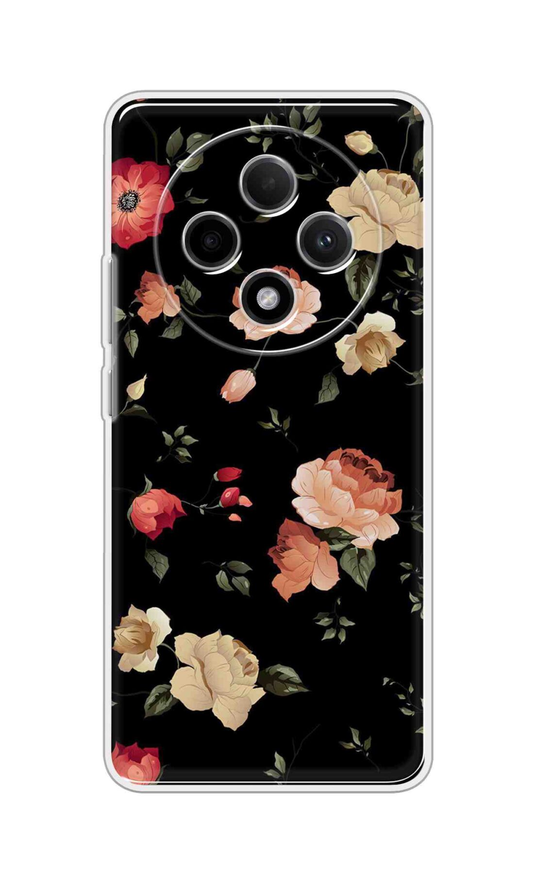Coberta Back Cover For Redmi A4 5G Back Cover Stylish Case - Bright Flowers Design D11411