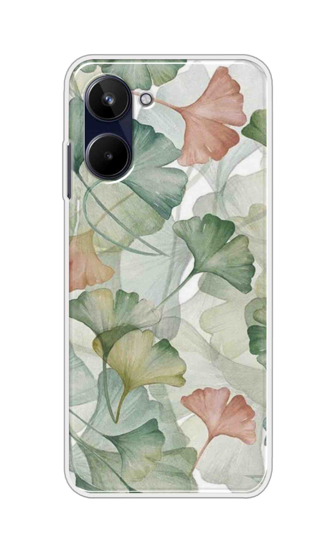 Coberta Back Cover For Realme 10 Back Cover Stylish Case - Asthetic Leaves Pattern D14954